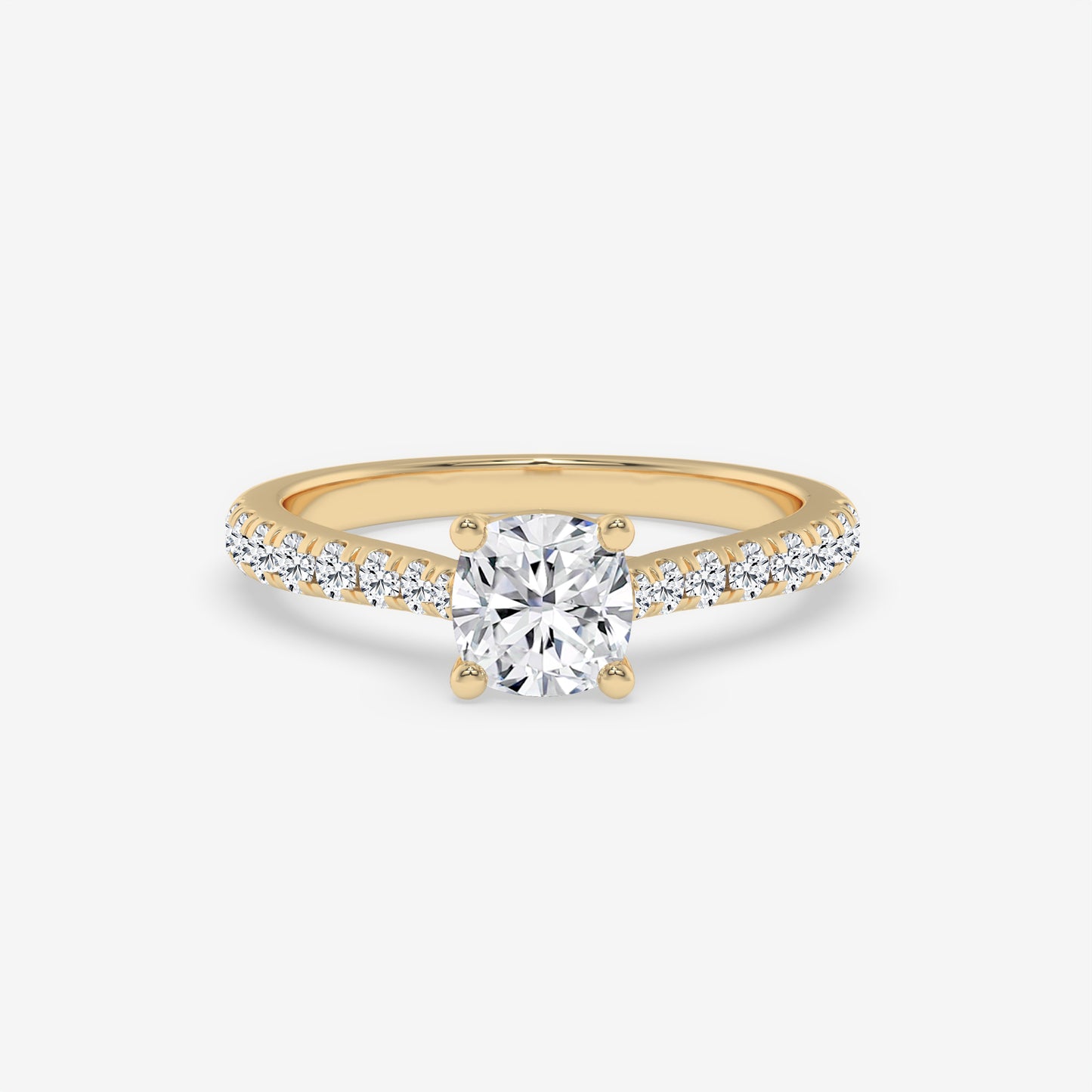 Timeless Elegance Round Diamond Engagement Ring - Round