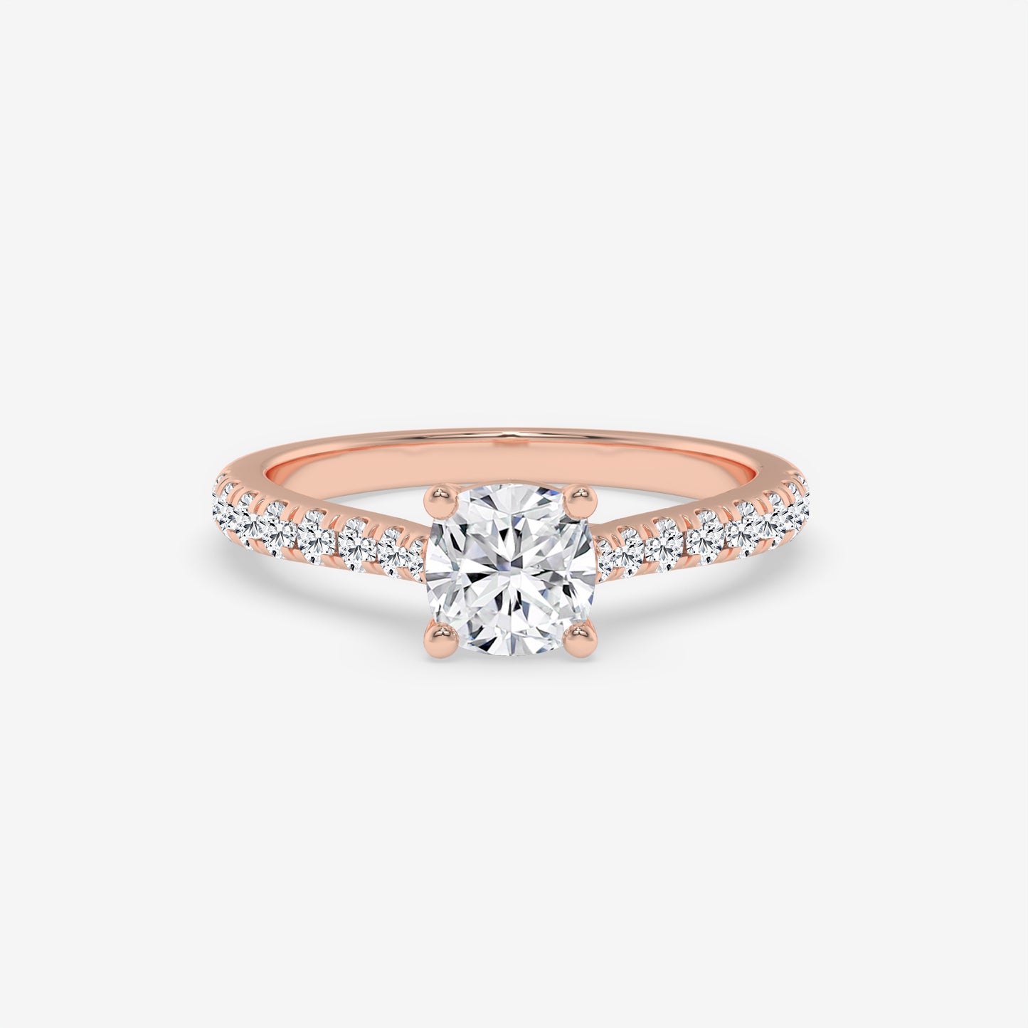 Timeless Elegance Round Diamond Engagement Ring - Round