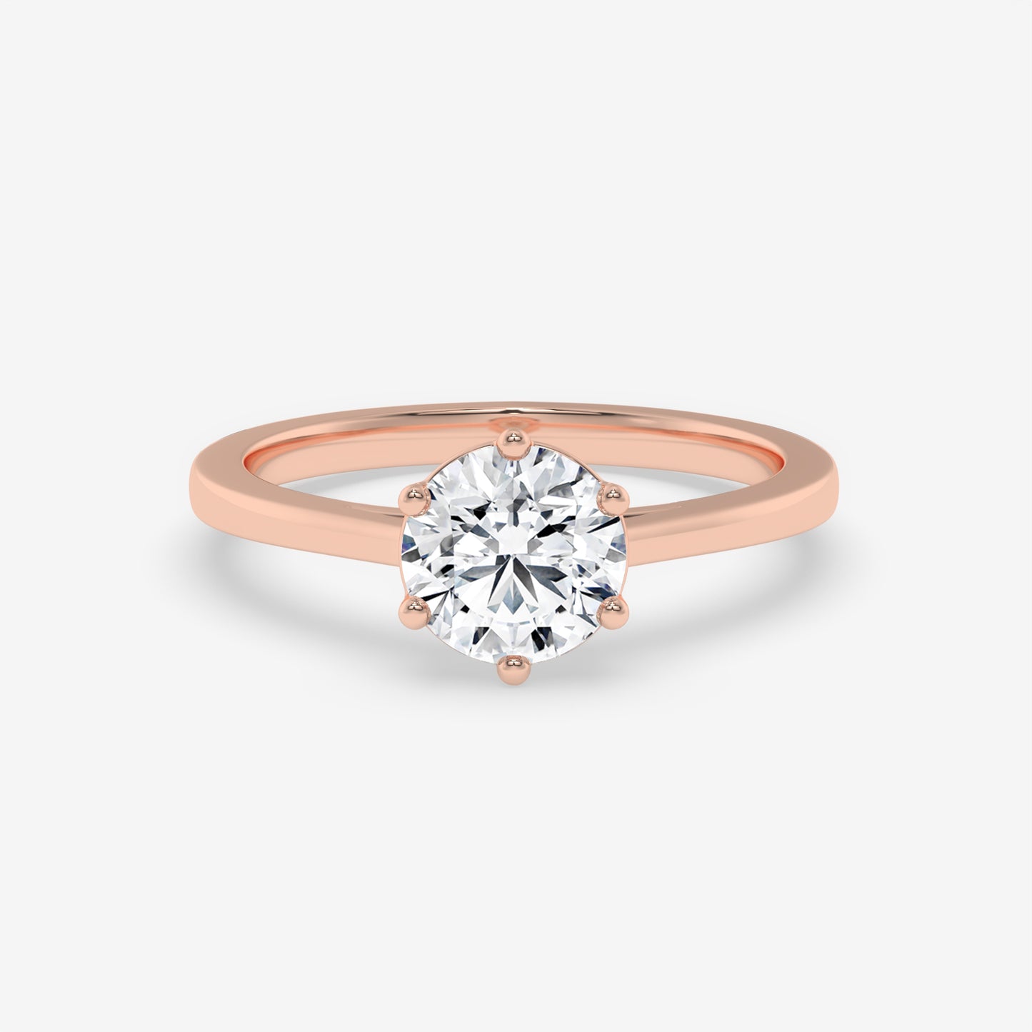 Timeless Elegance Solitaire Ring - Round