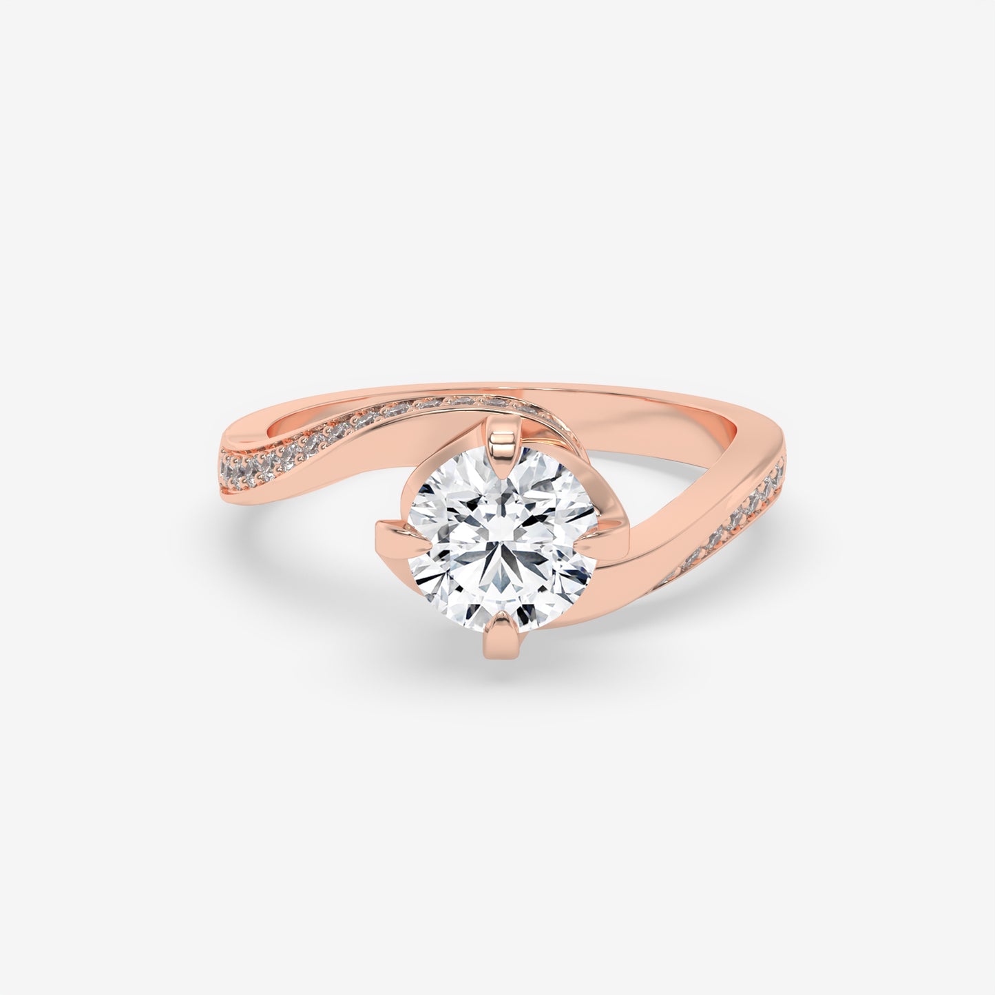Celestial Embrace Ring - Round