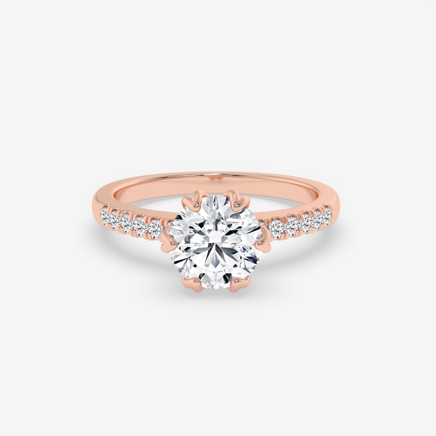Celestial Bloom Ring - Round