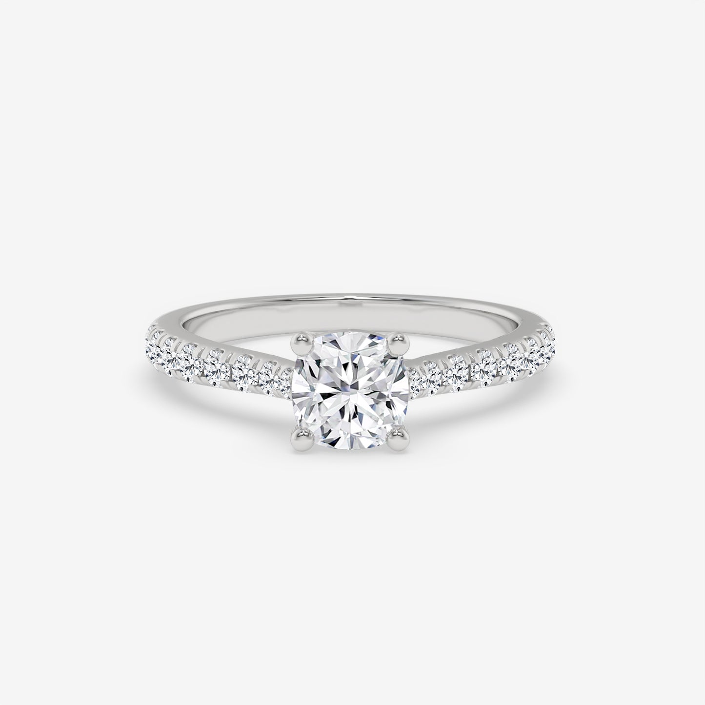 Timeless Elegance Round Diamond Engagement Ring - Round