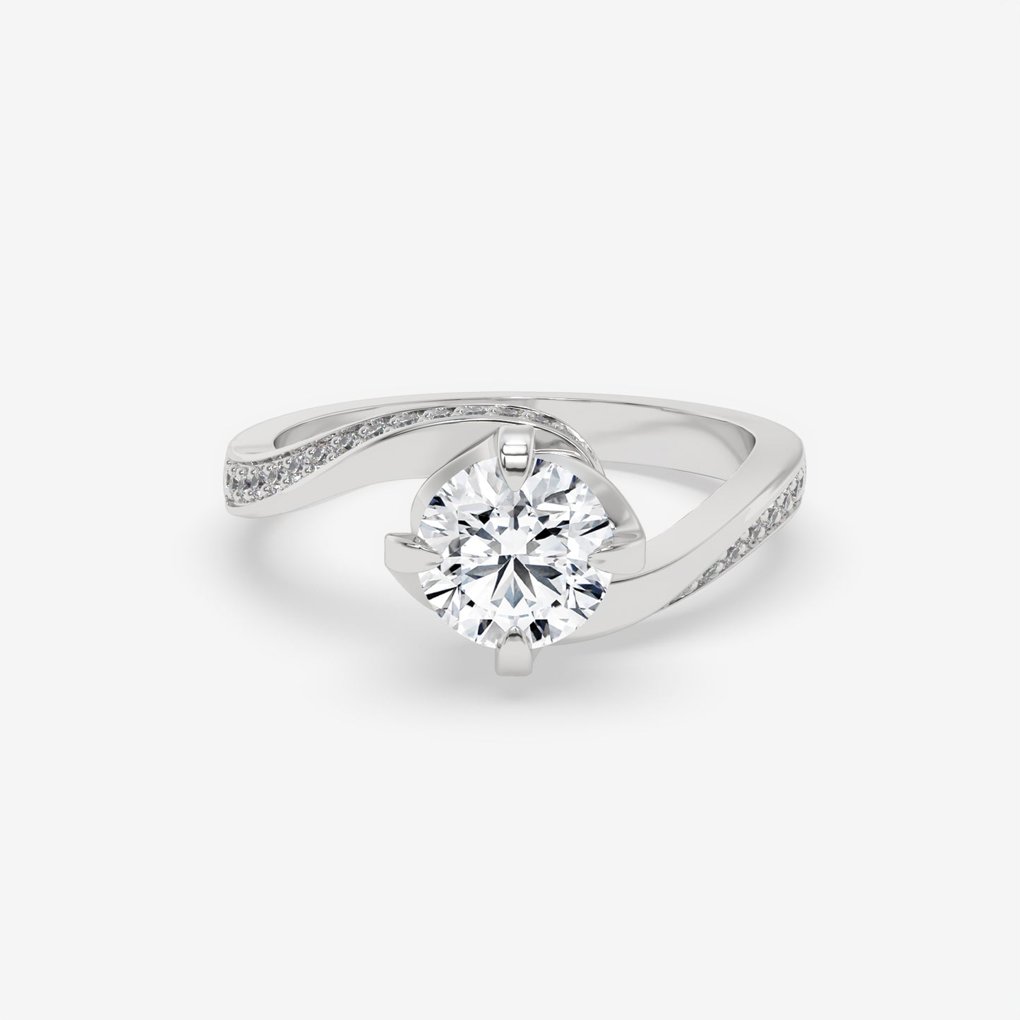 Celestial Embrace Ring - Round