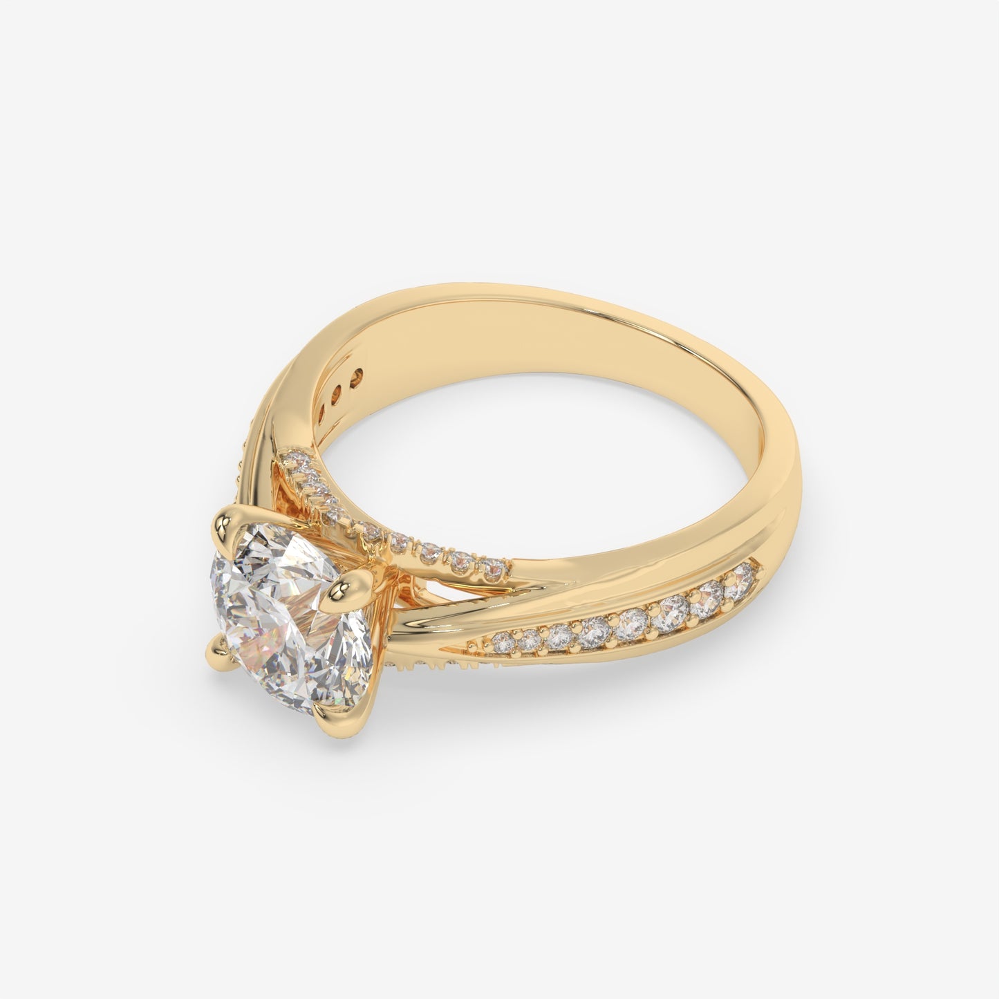 Infinity Vine Ring - Round