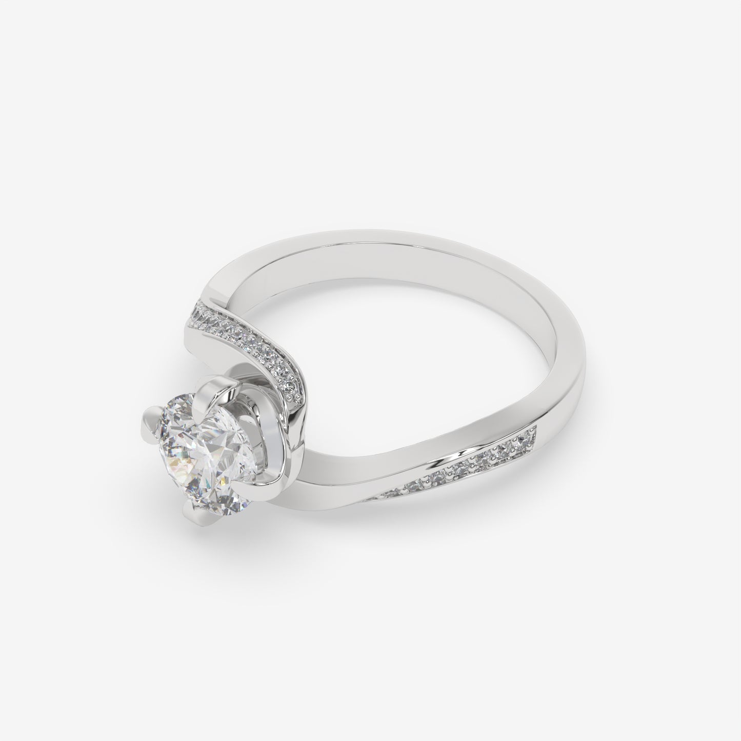 Celestial Embrace Ring - Round