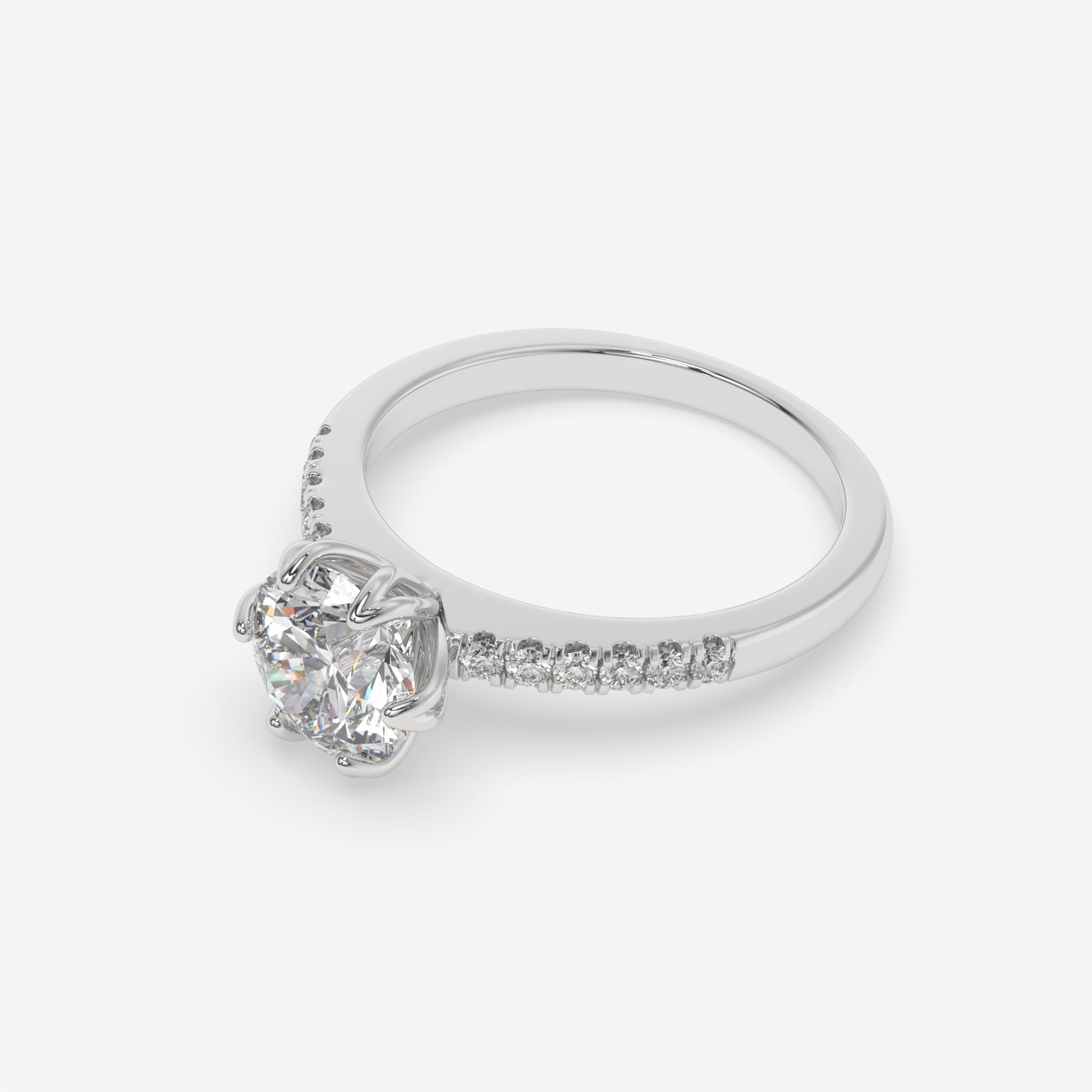Celestial Bloom Ring - Round