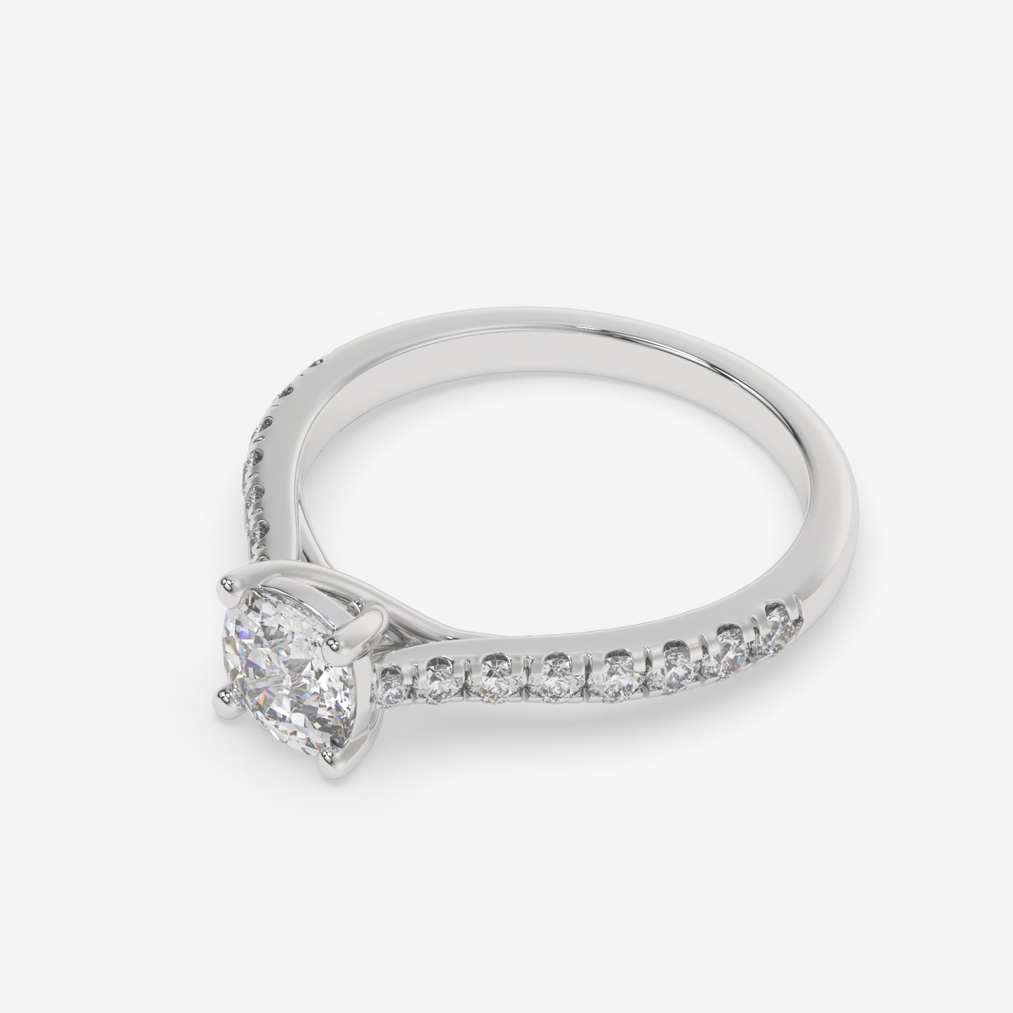 Timeless Elegance Round Diamond Engagement Ring - Round
