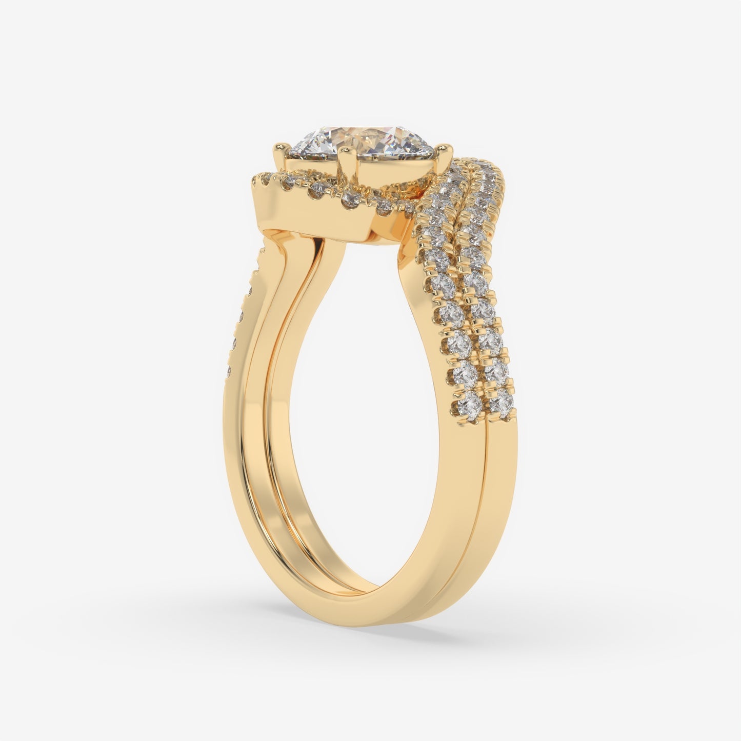 Starlit Waves Ring - Round