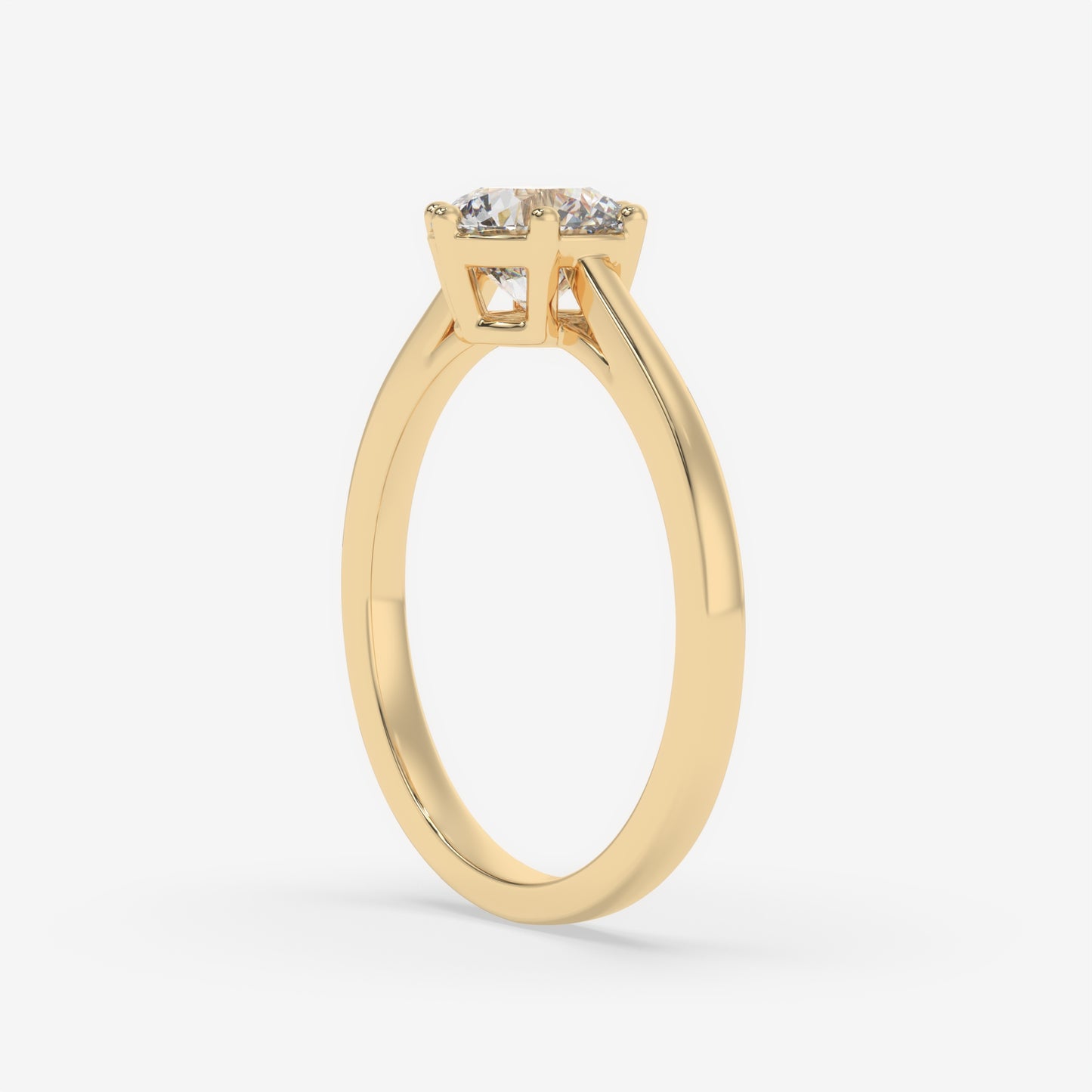 Timeless Elegance Solitaire Ring - Round