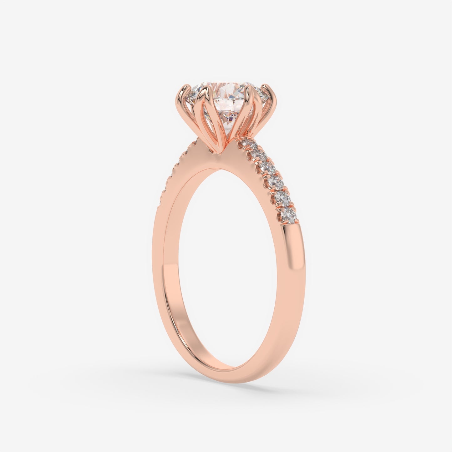 Celestial Bloom Ring - Round