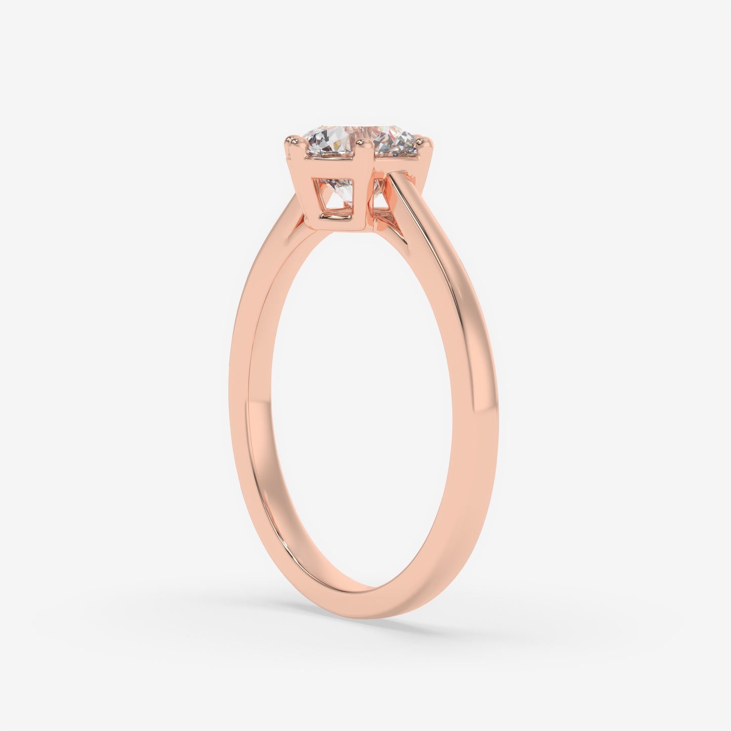 Timeless Elegance Solitaire Ring - Round