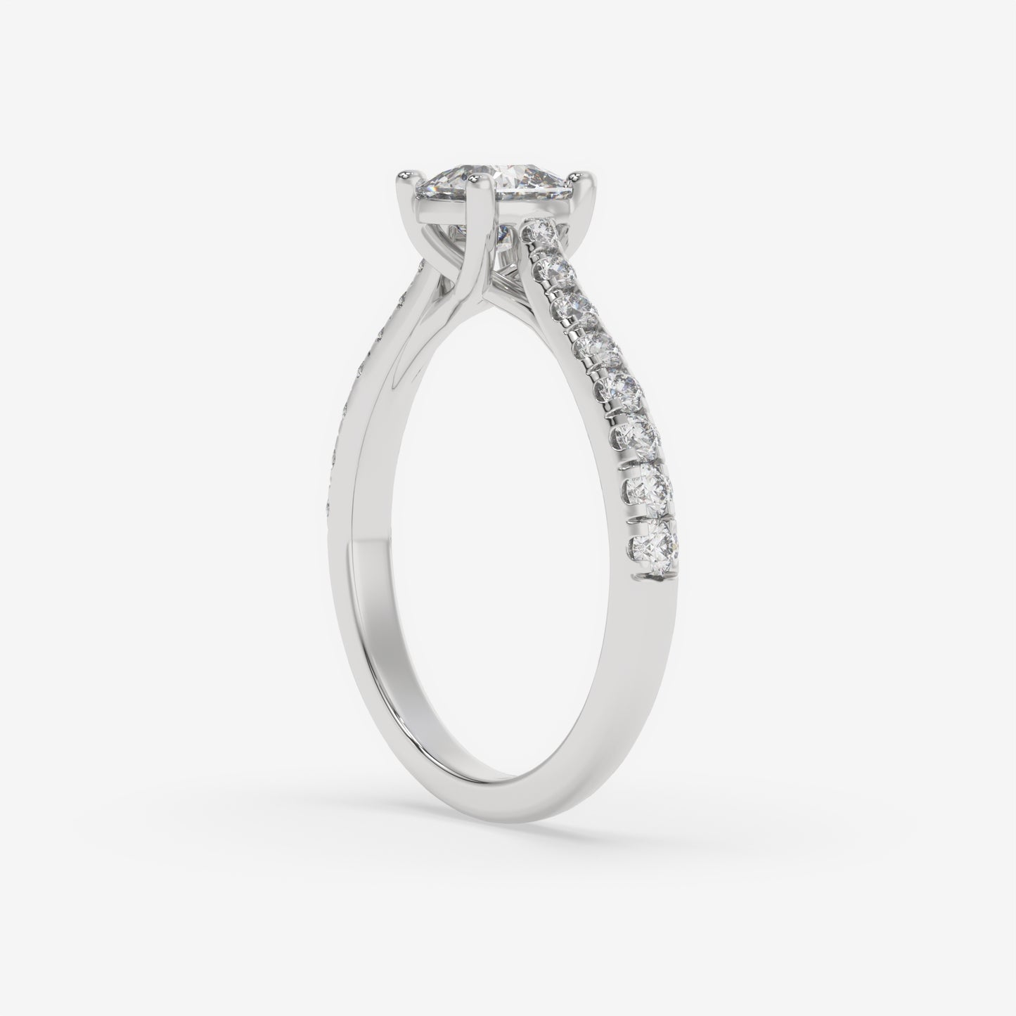 Timeless Elegance Round Diamond Engagement Ring - Round