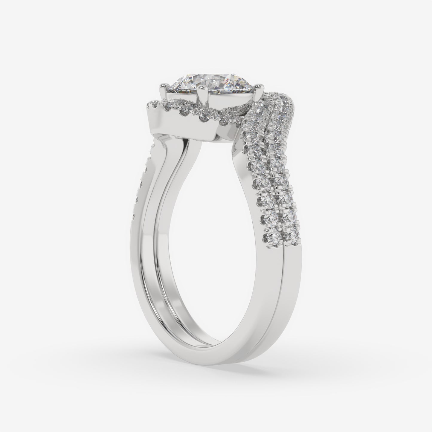 Starlit Waves Ring - Round