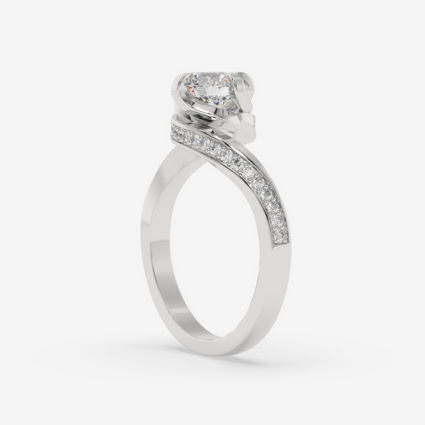 Celestial Embrace Ring - Round