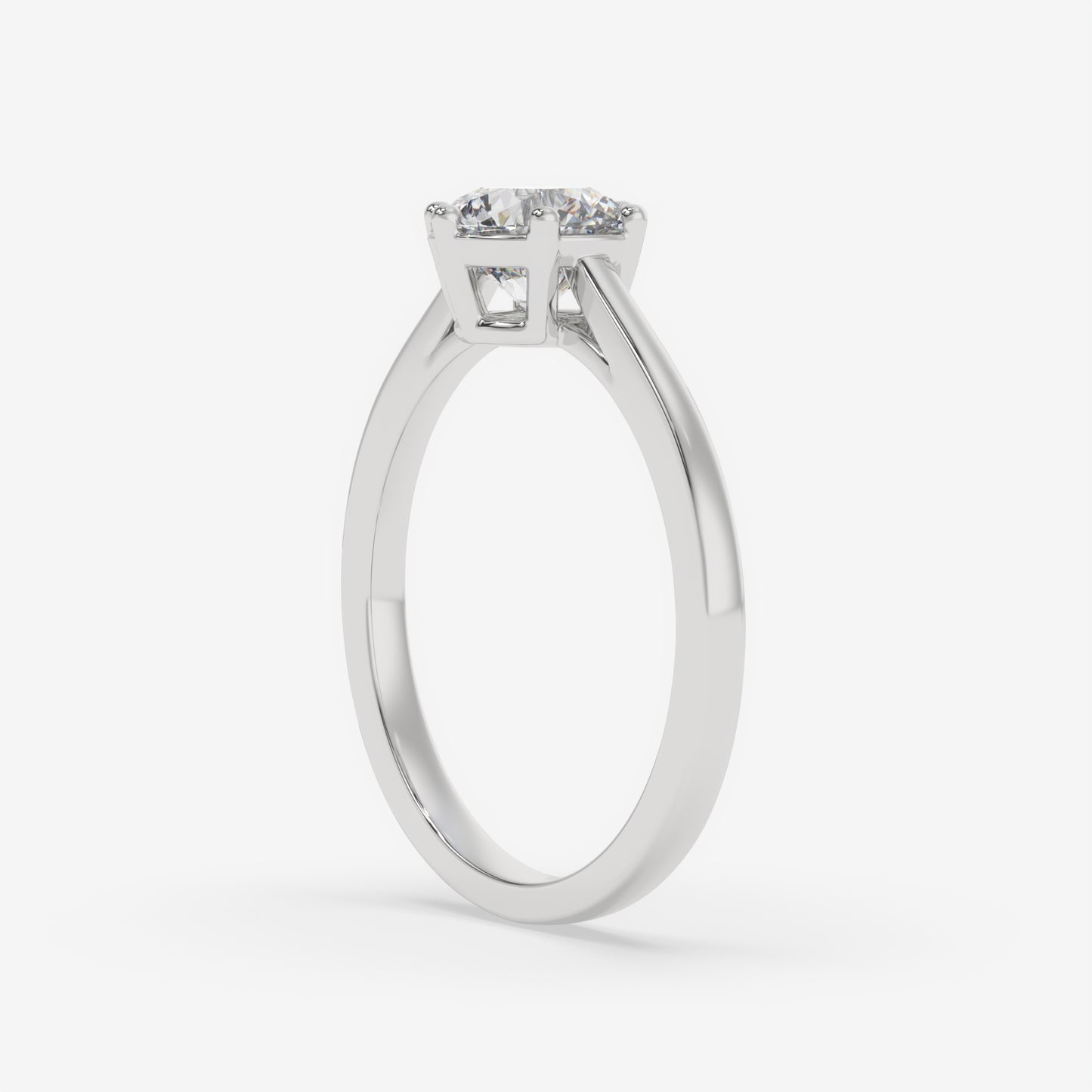 Timeless Elegance Solitaire Ring - Round