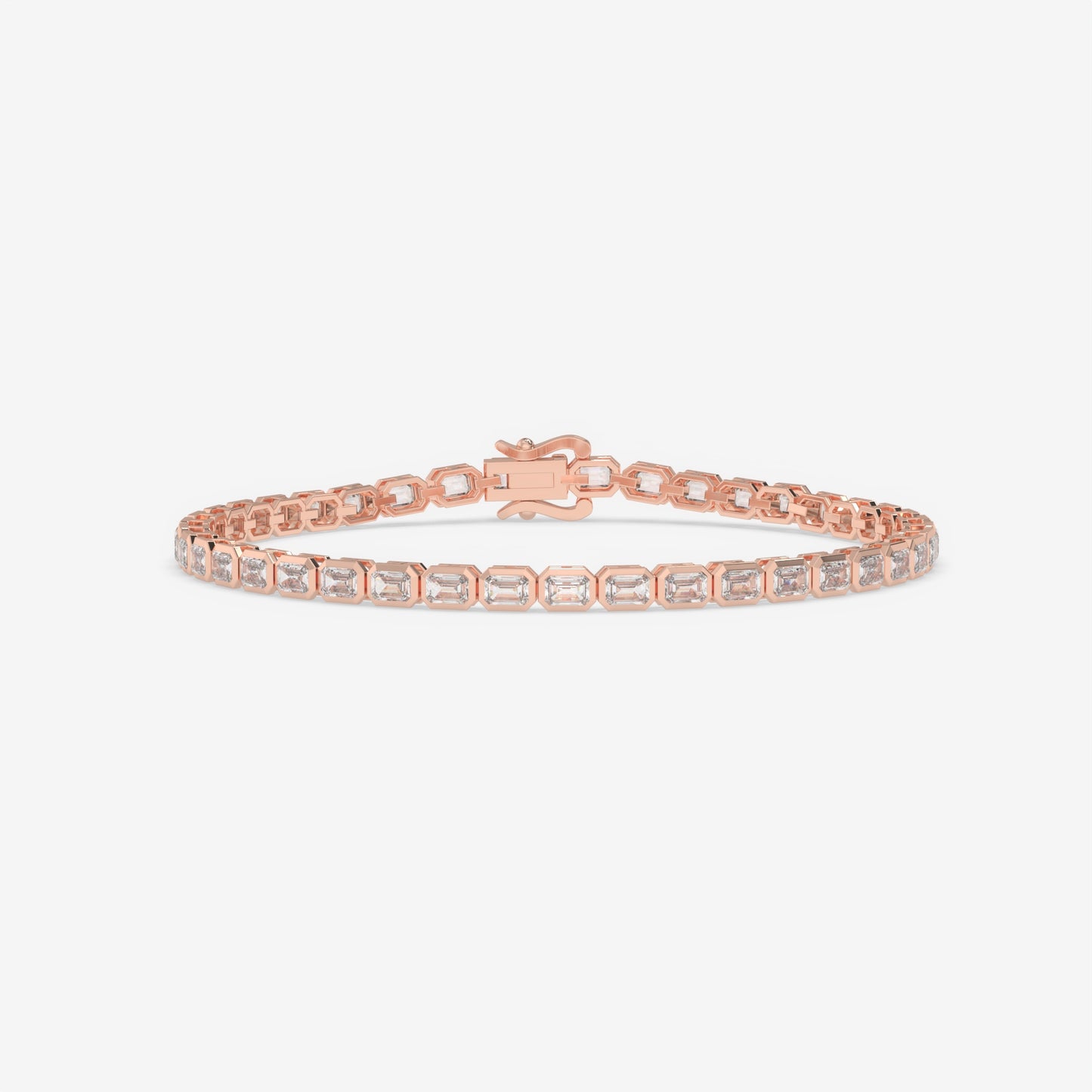 Emerald Elegance Tennis Bracelet