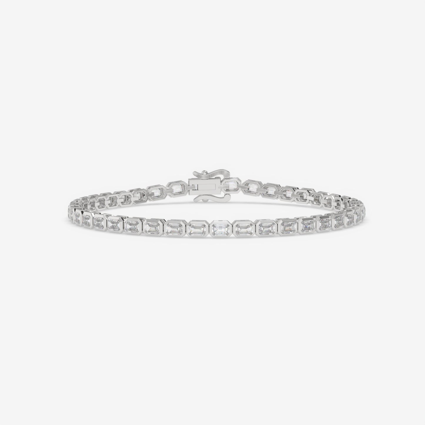 Emerald Elegance Tennis Bracelet
