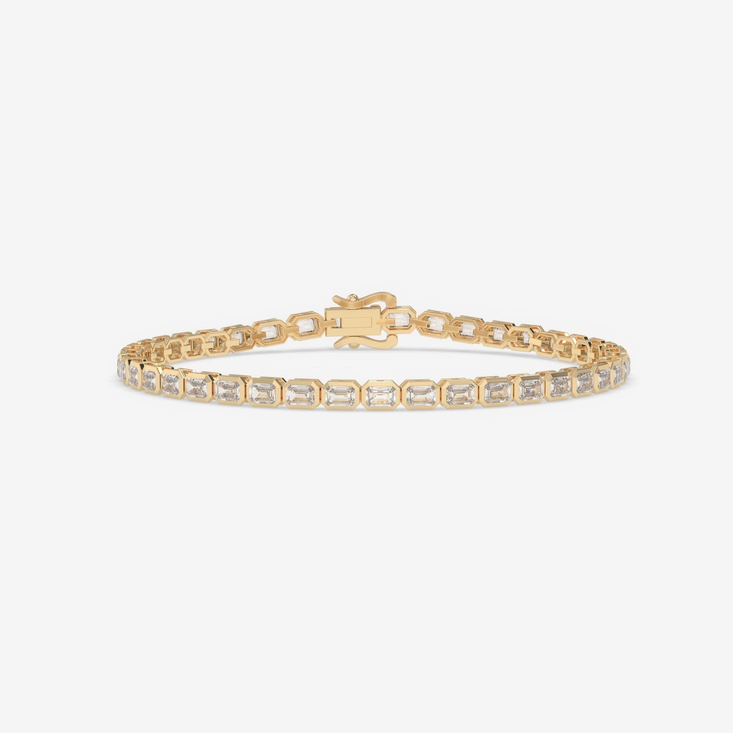 Emerald Elegance Tennis Bracelet