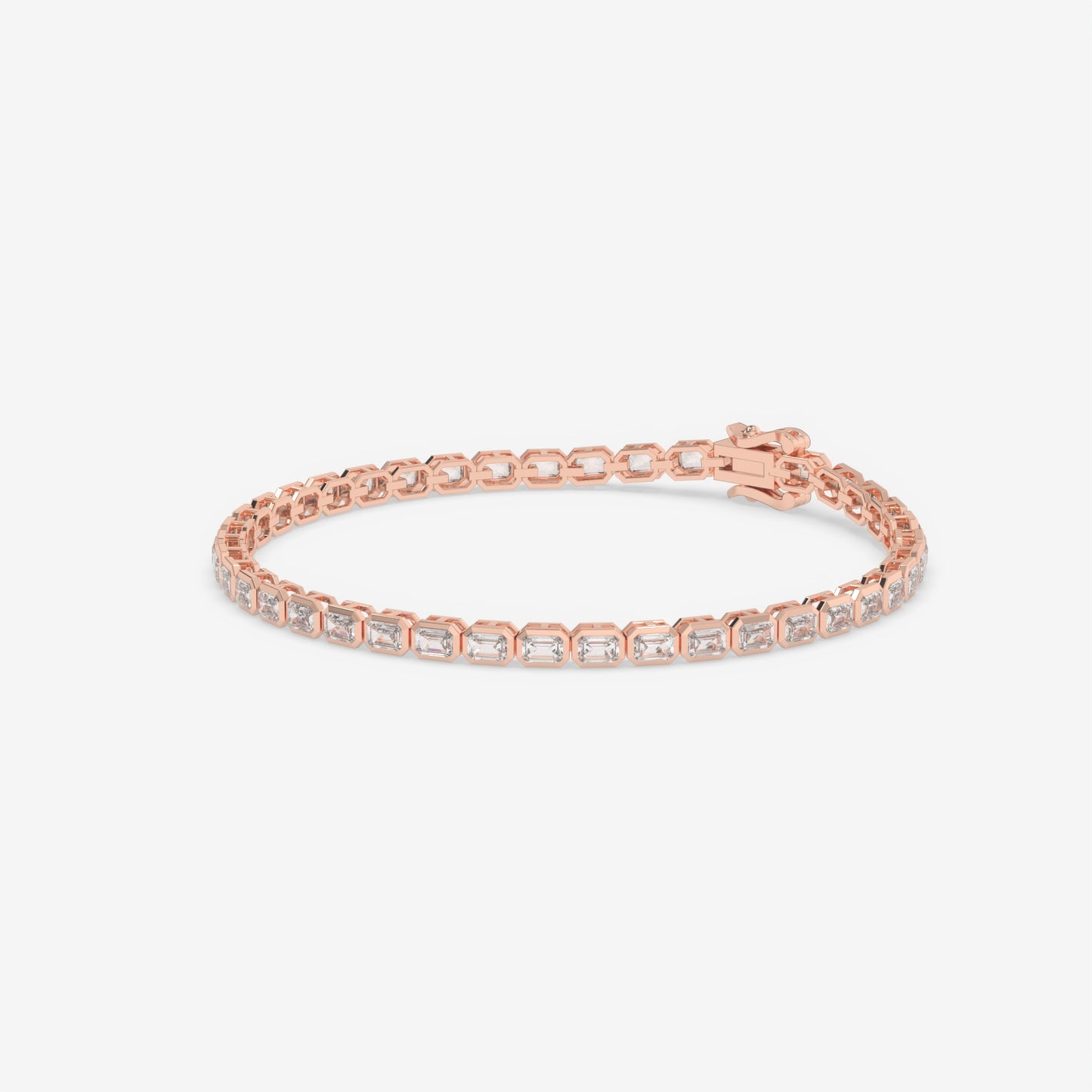 Emerald Elegance Tennis Bracelet