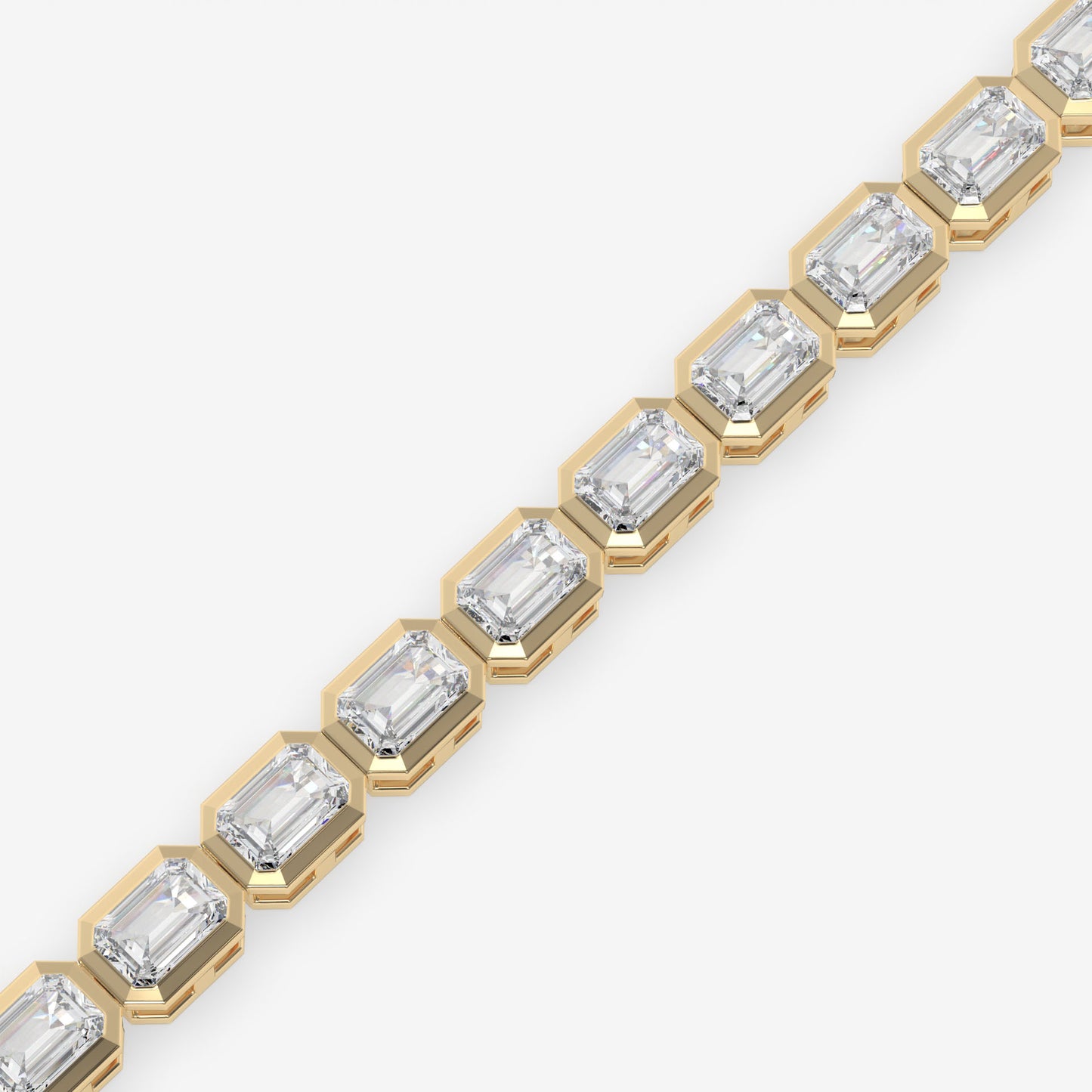 Emerald Elegance Tennis Bracelet