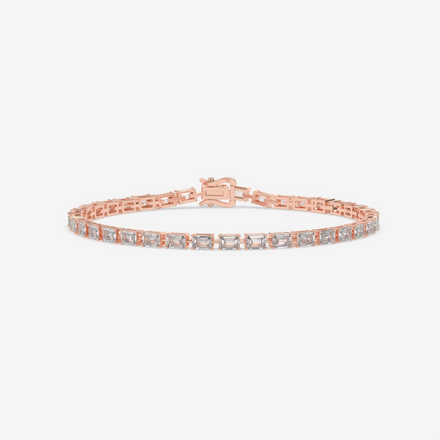 Pure Emerald Line Bracelet