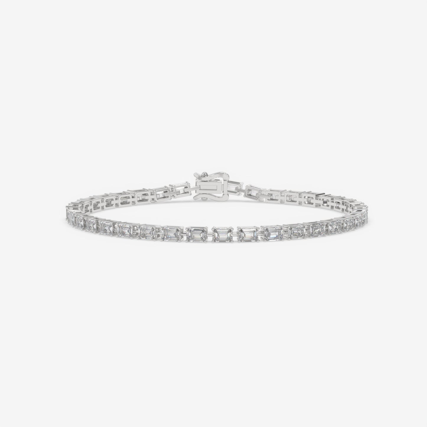 Pure Emerald Line Bracelet