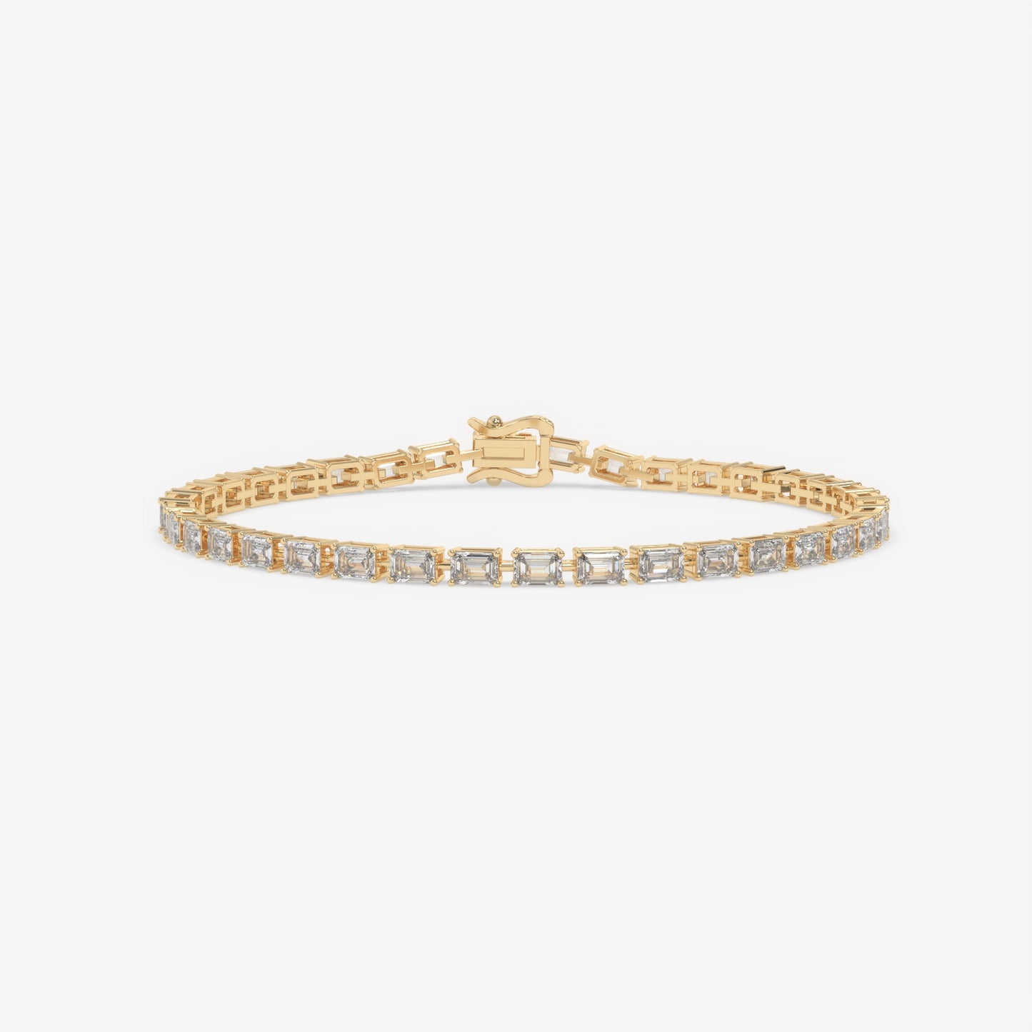 Pure Emerald Line Bracelet