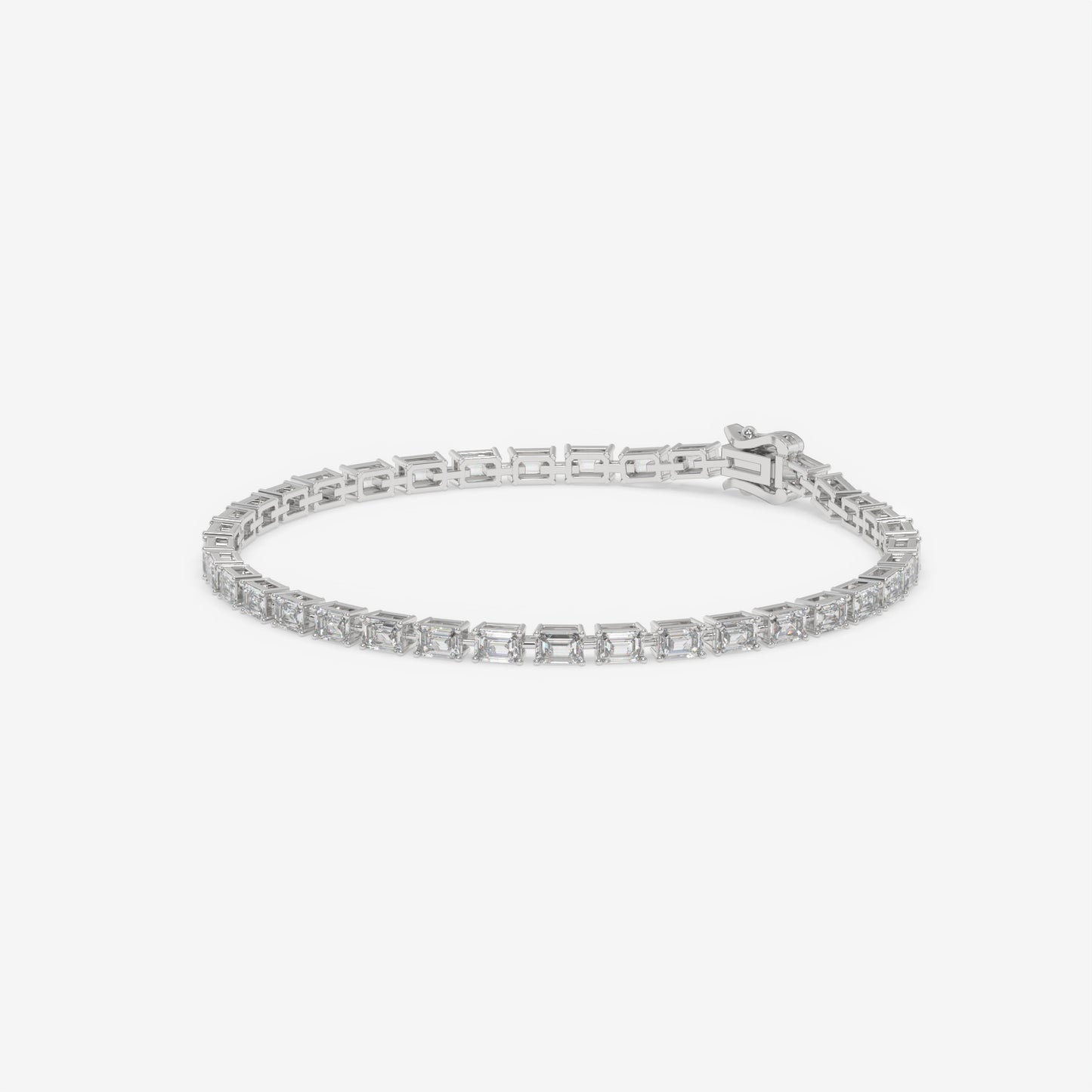 Pure Emerald Line Bracelet