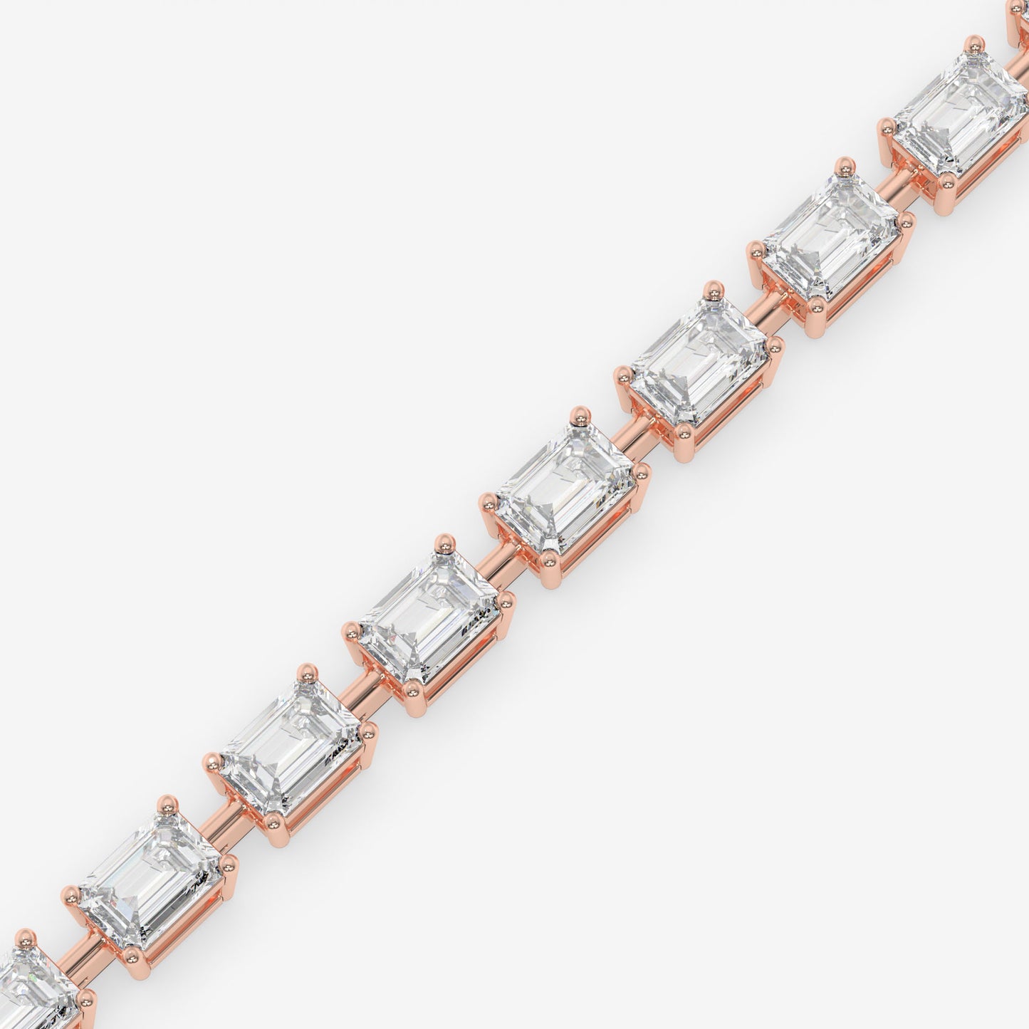 Pure Emerald Line Bracelet