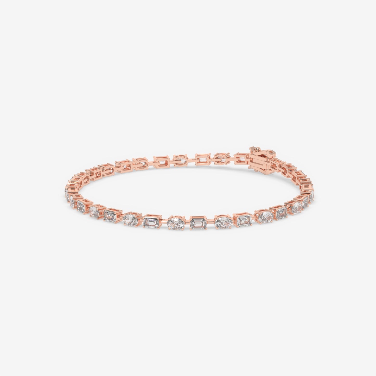 Dual Brilliance Emerald & Oval Bracelet