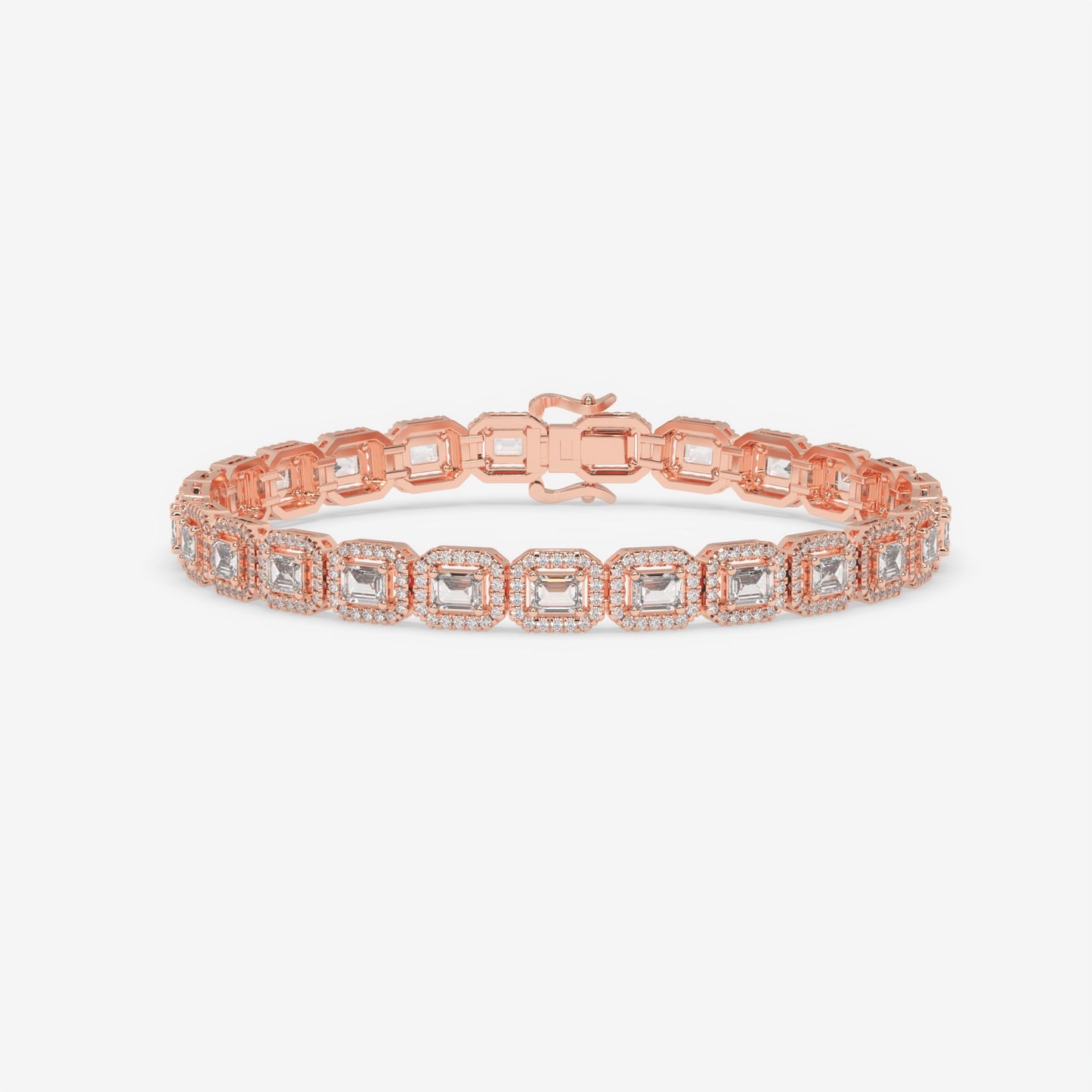 Regal Radiance Emerald Bracelet
