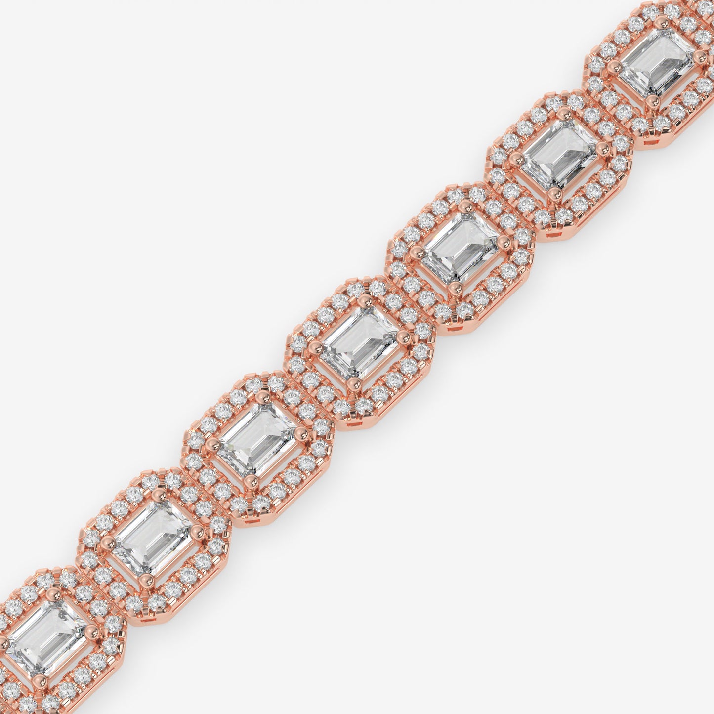 Regal Radiance Emerald Bracelet