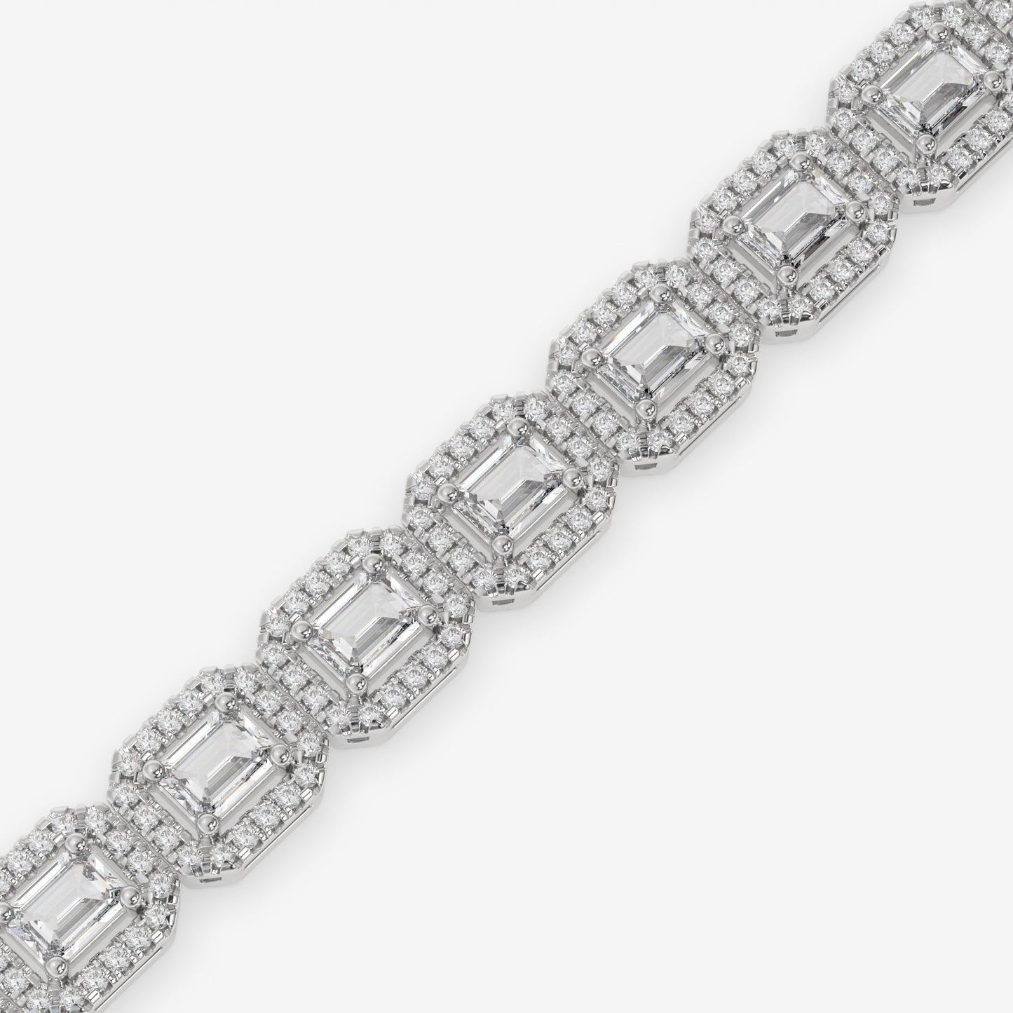 Regal Radiance Emerald Bracelet