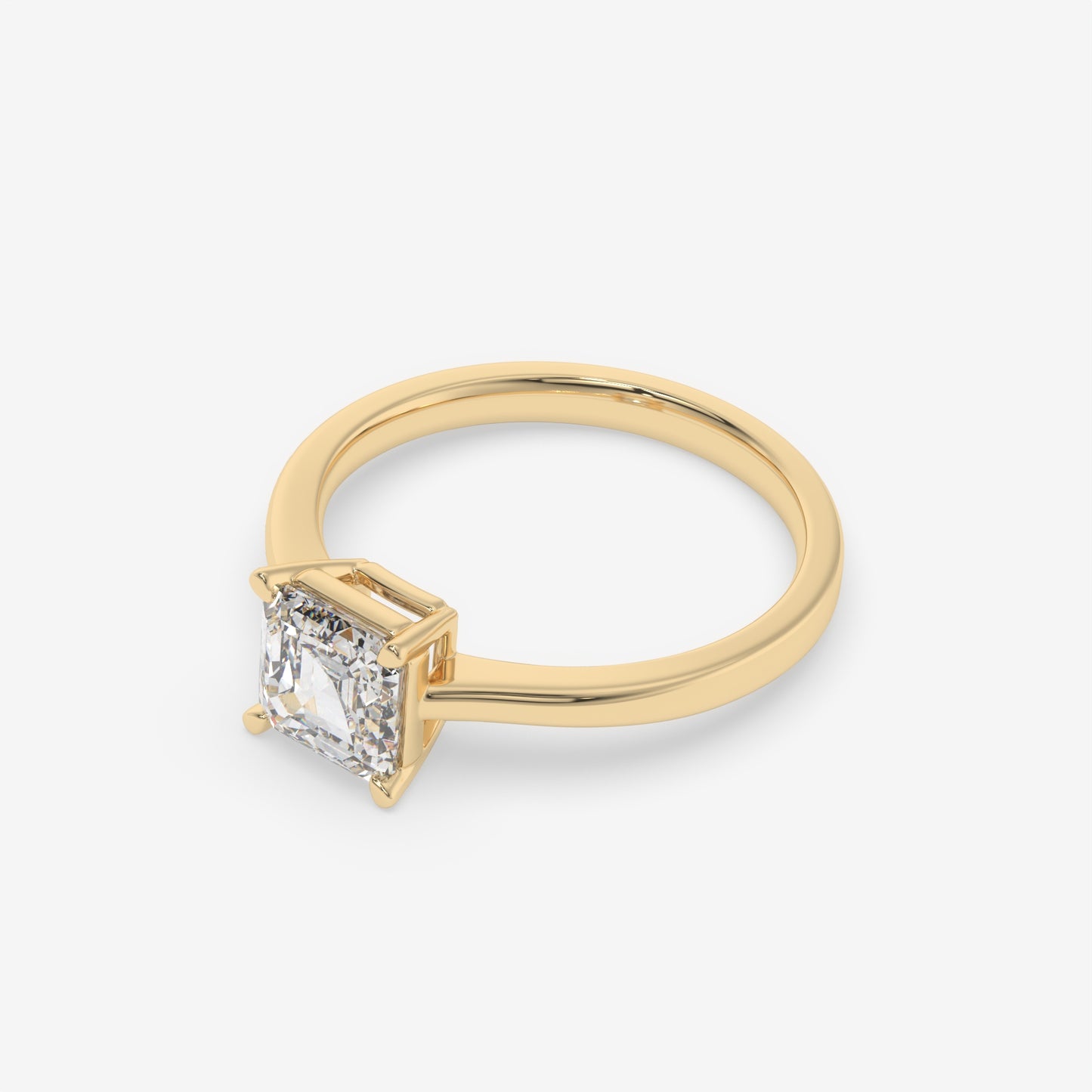 Sovereign Asscher Solitaire
