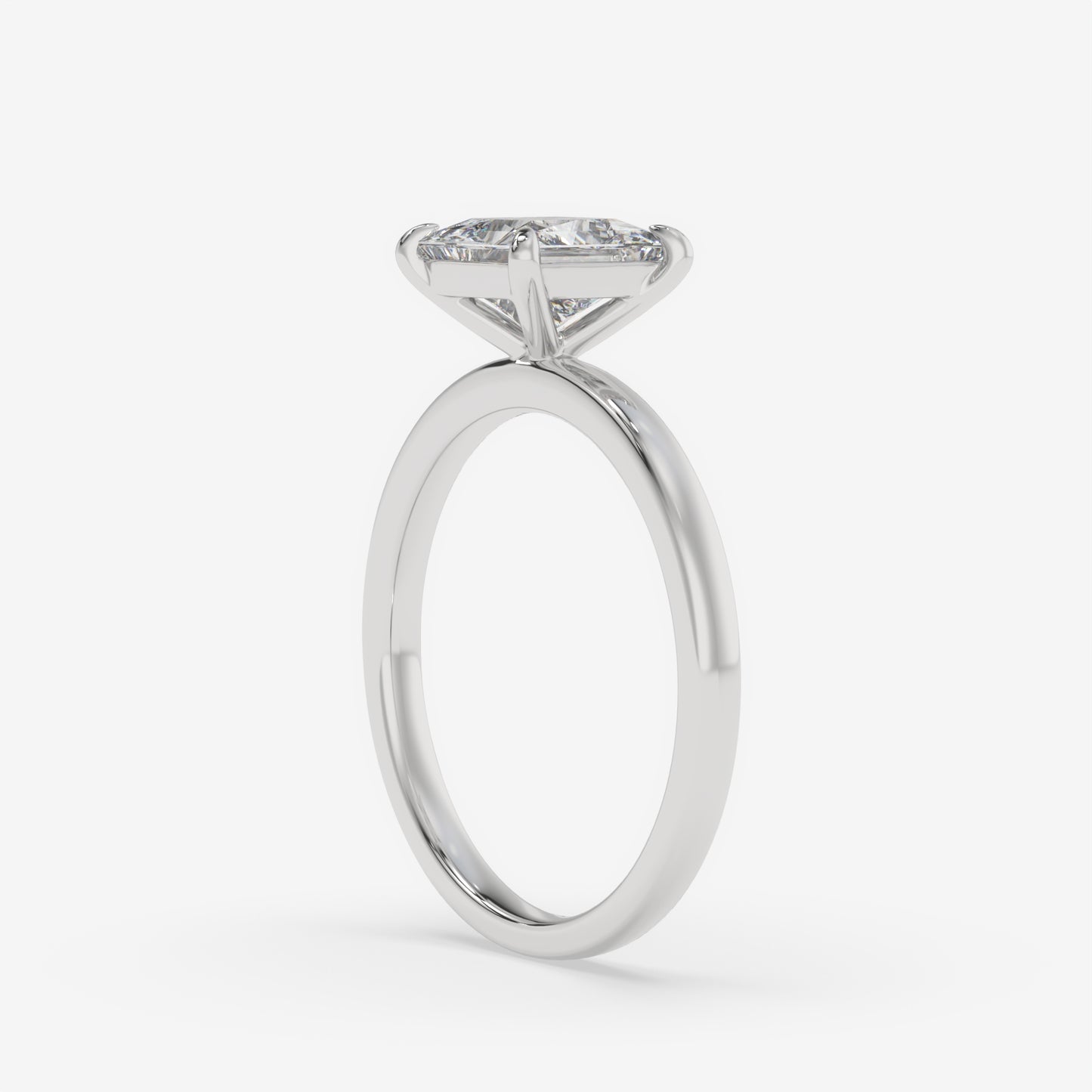 Radiant Edge Princess Ring
