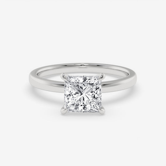 Radiant Edge Princess Ring