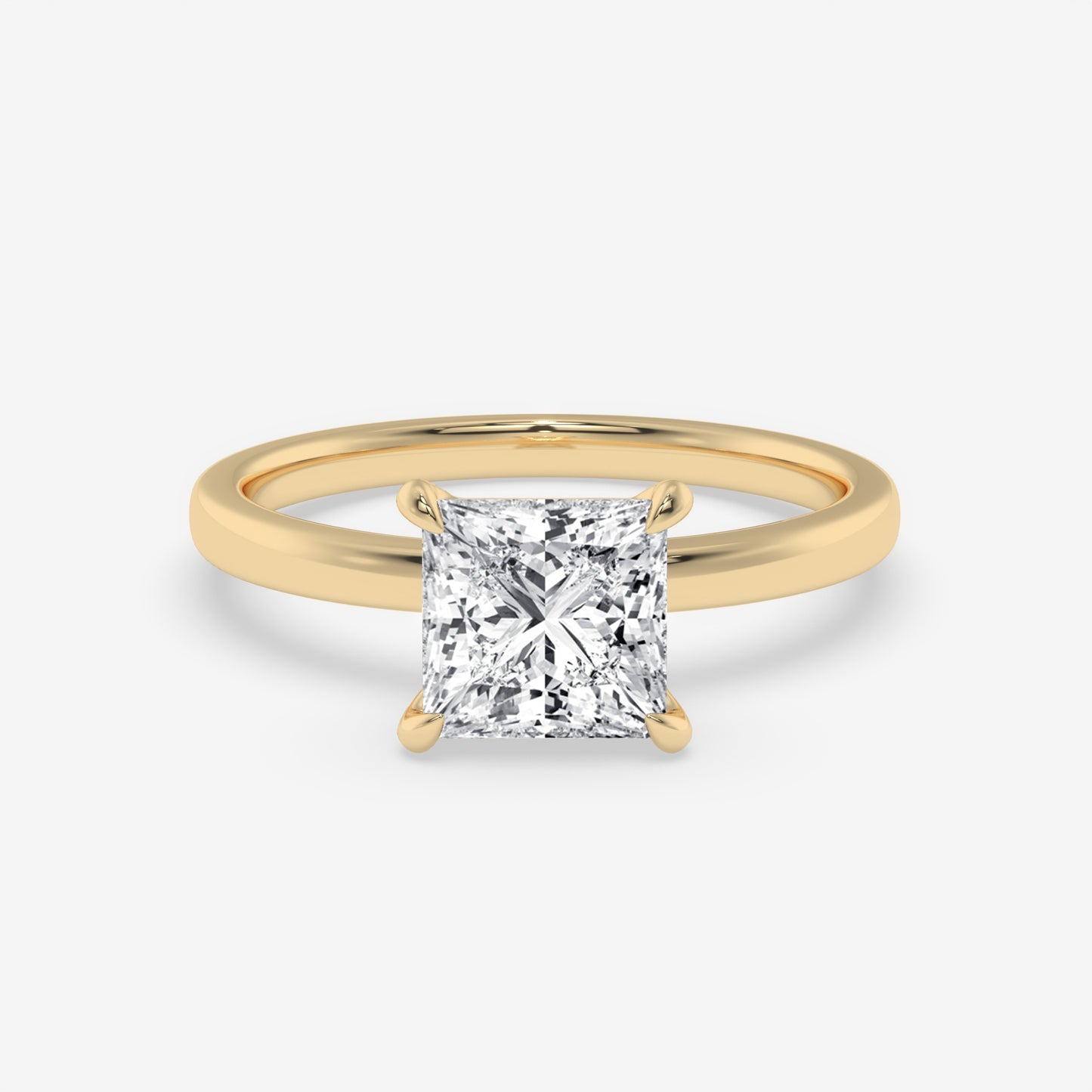 Radiant Edge Princess Ring