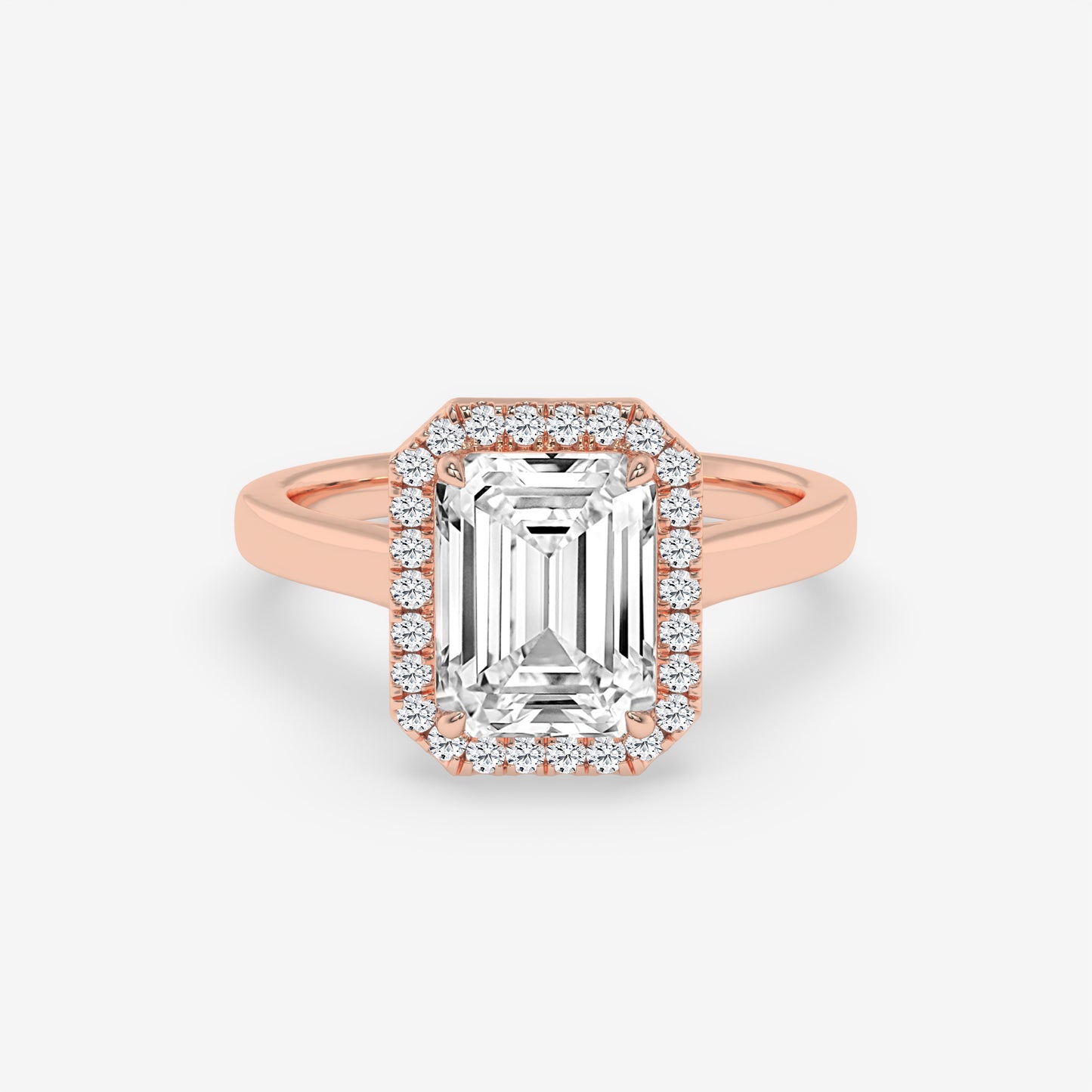 Imperial Edge Emerald Ring