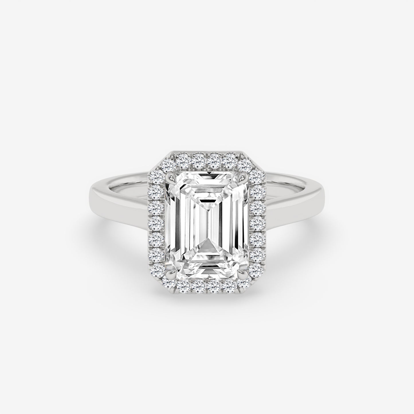 Imperial Edge Emerald Ring