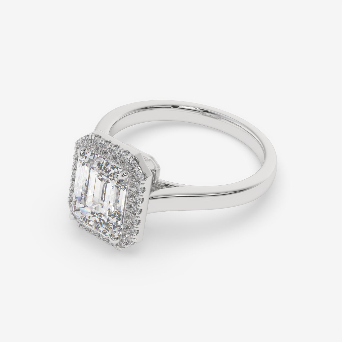 Imperial Edge Emerald Ring