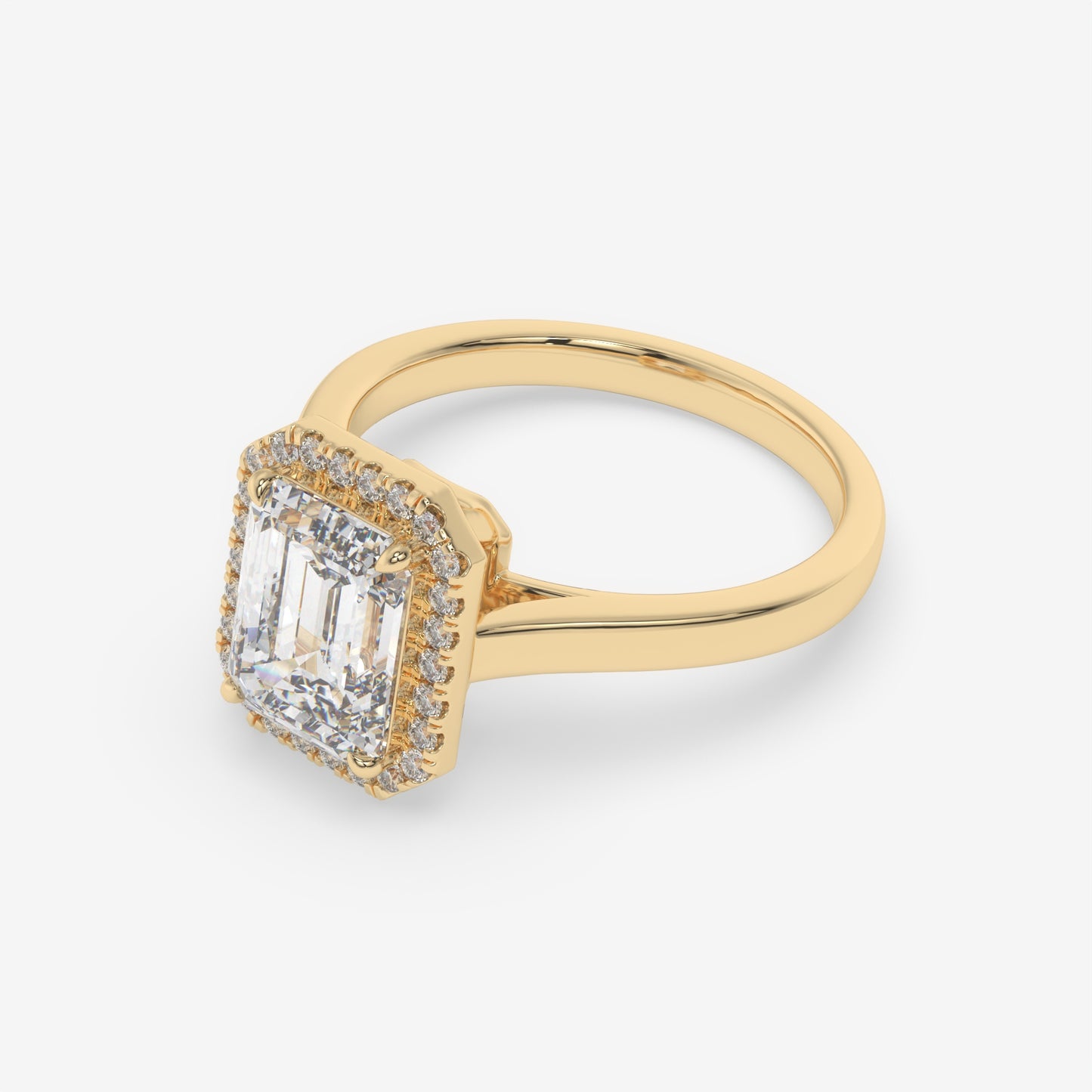 Imperial Edge Emerald Ring