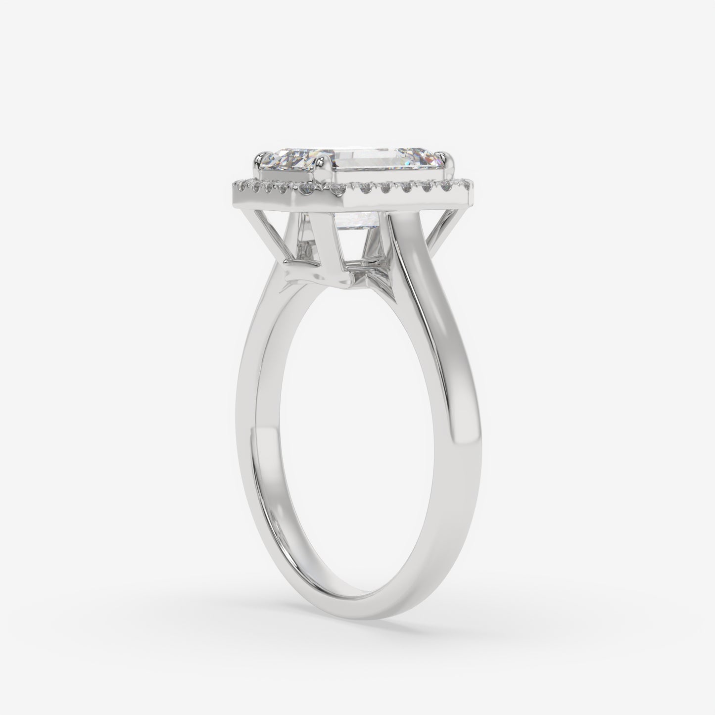 Imperial Edge Emerald Ring