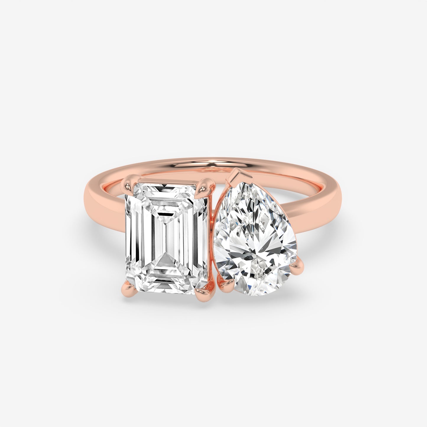 Dual Radiance Emerald & Pear Ring