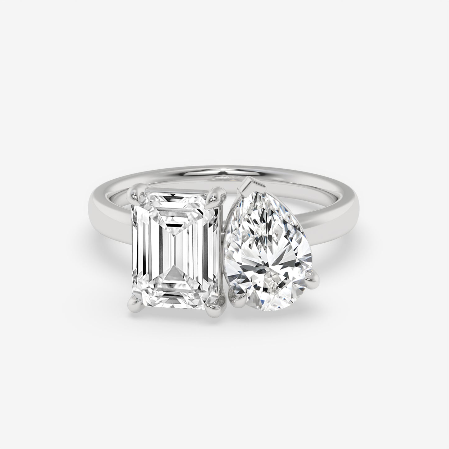 Dual Radiance Emerald & Pear Ring