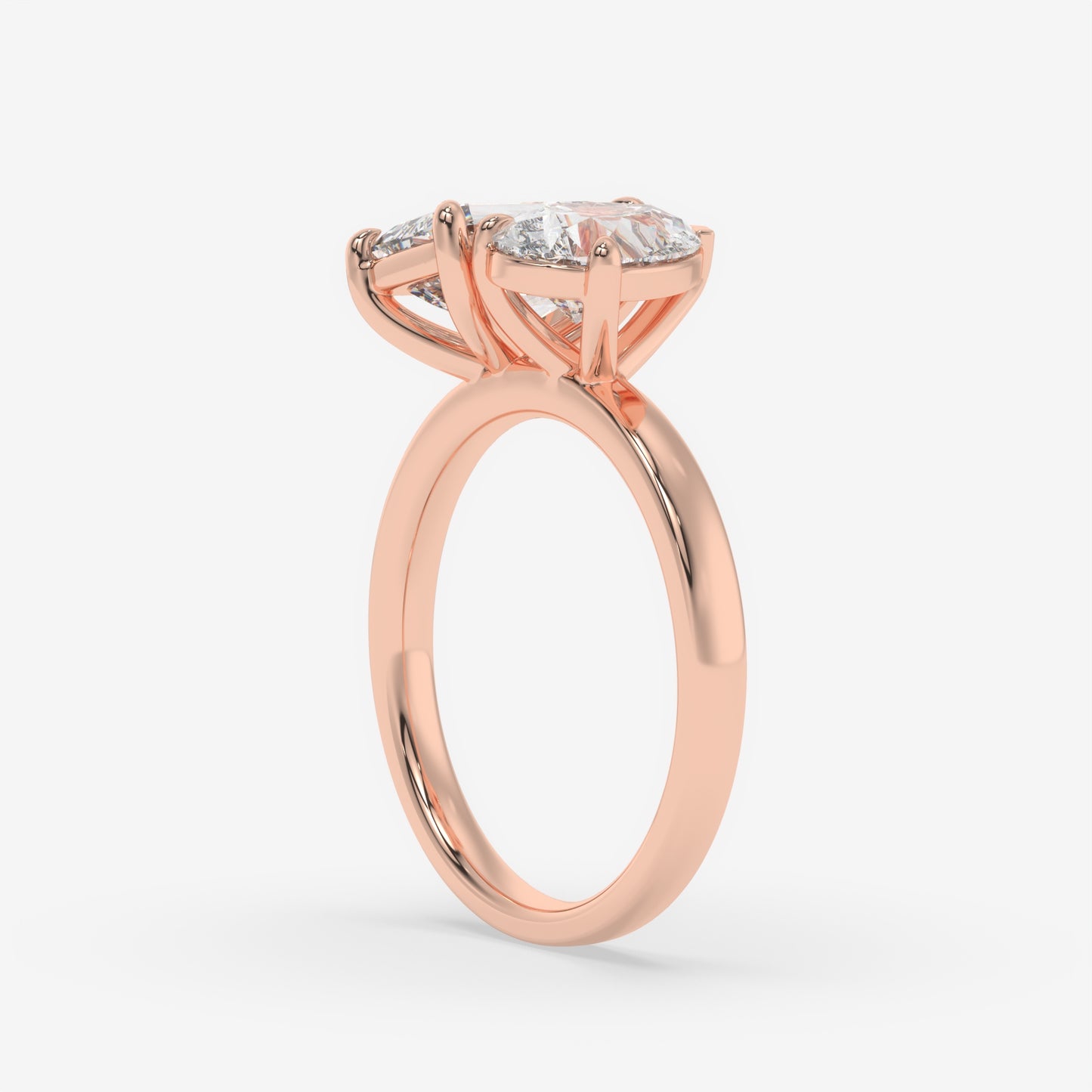 Dual Radiance Emerald & Pear Ring