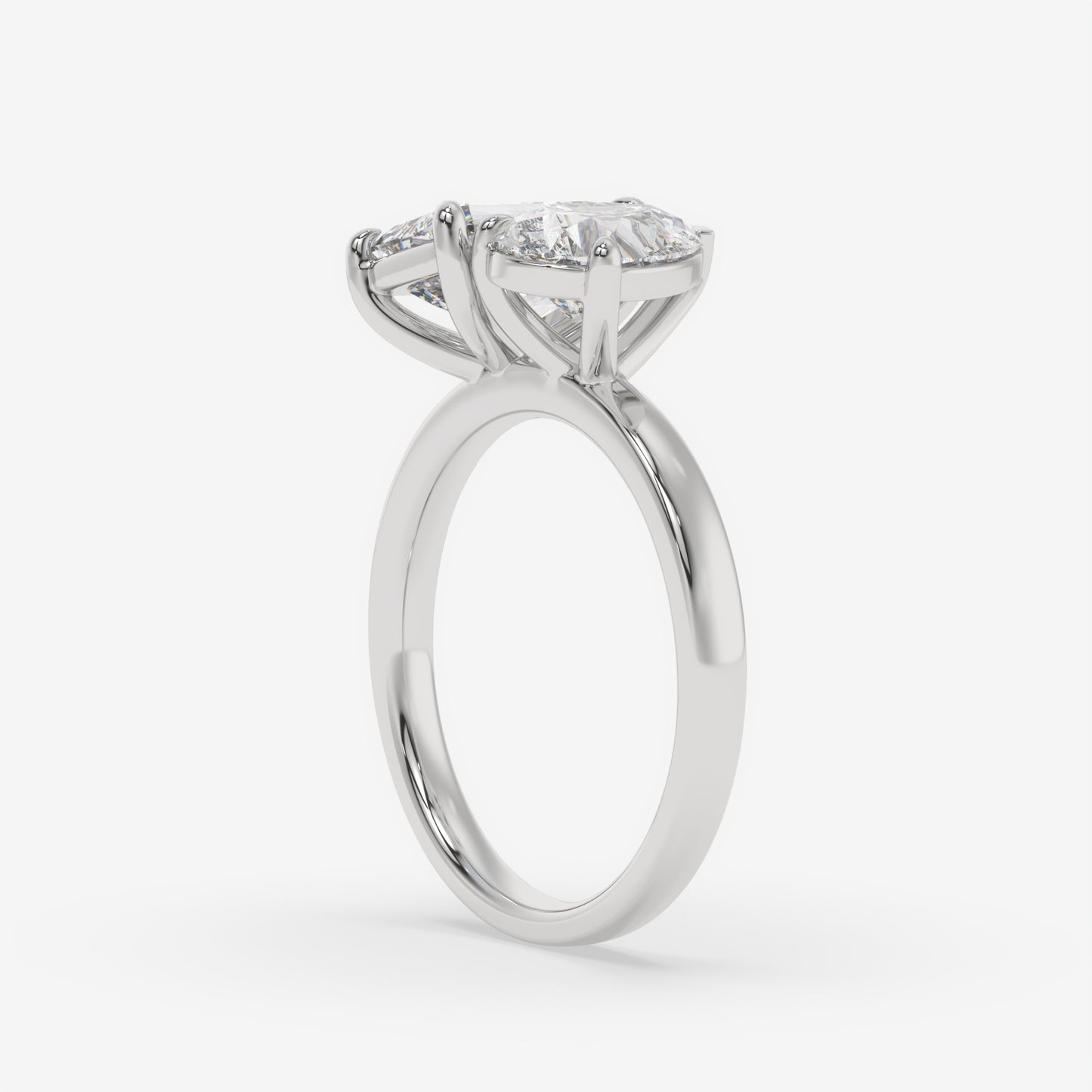 Dual Radiance Emerald & Pear Ring