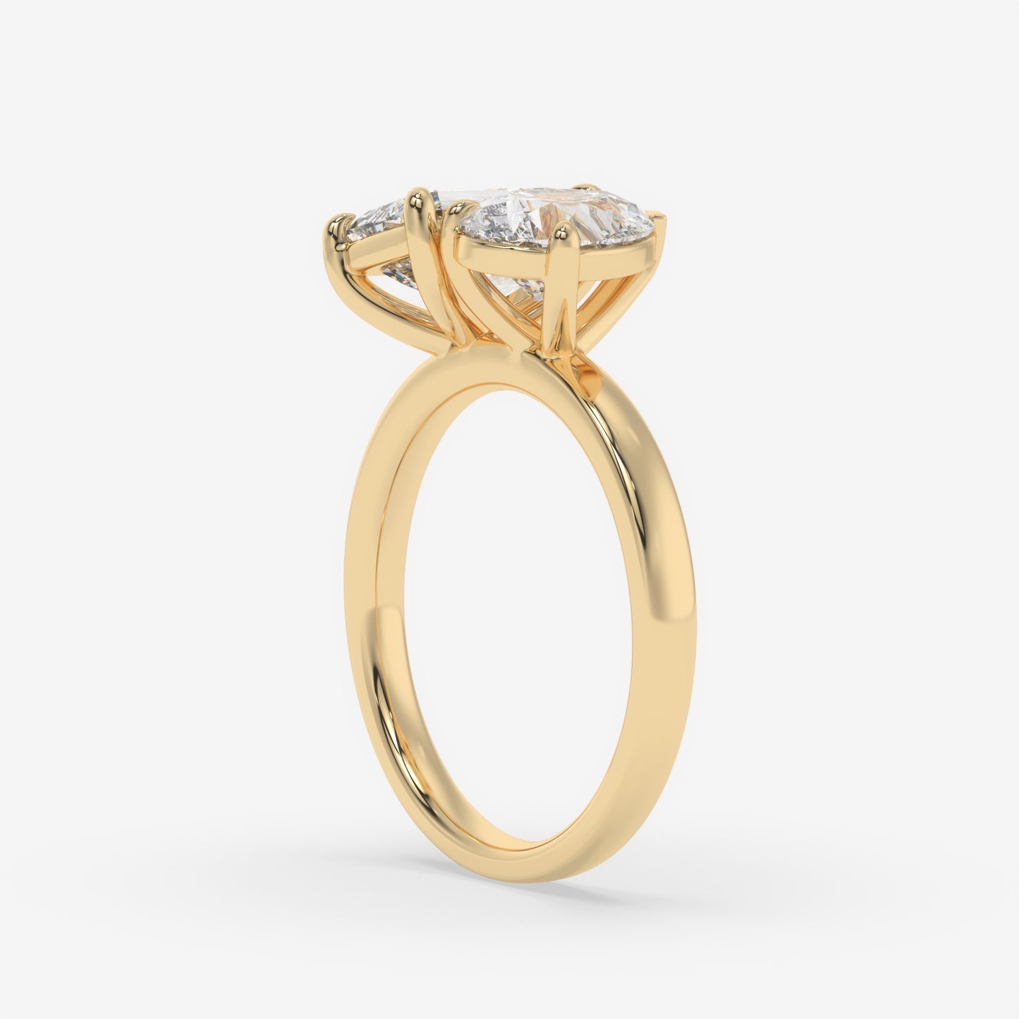 Dual Radiance Emerald & Pear Ring