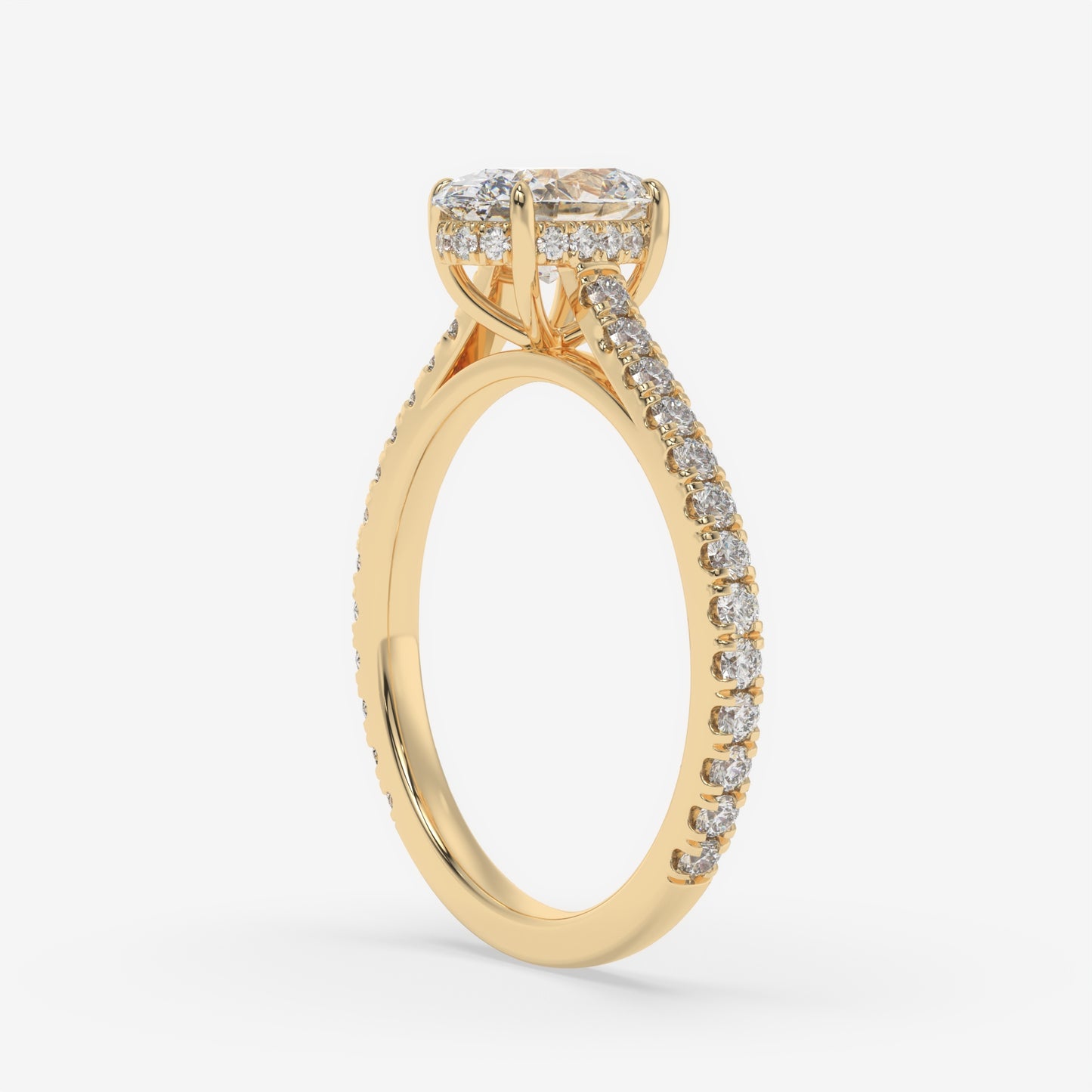 Oval Radiance Ring