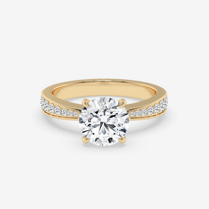 Regal Pavé Solitaire - Round