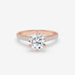 Classic Six-Prong Diamond Engagement Ring - Round